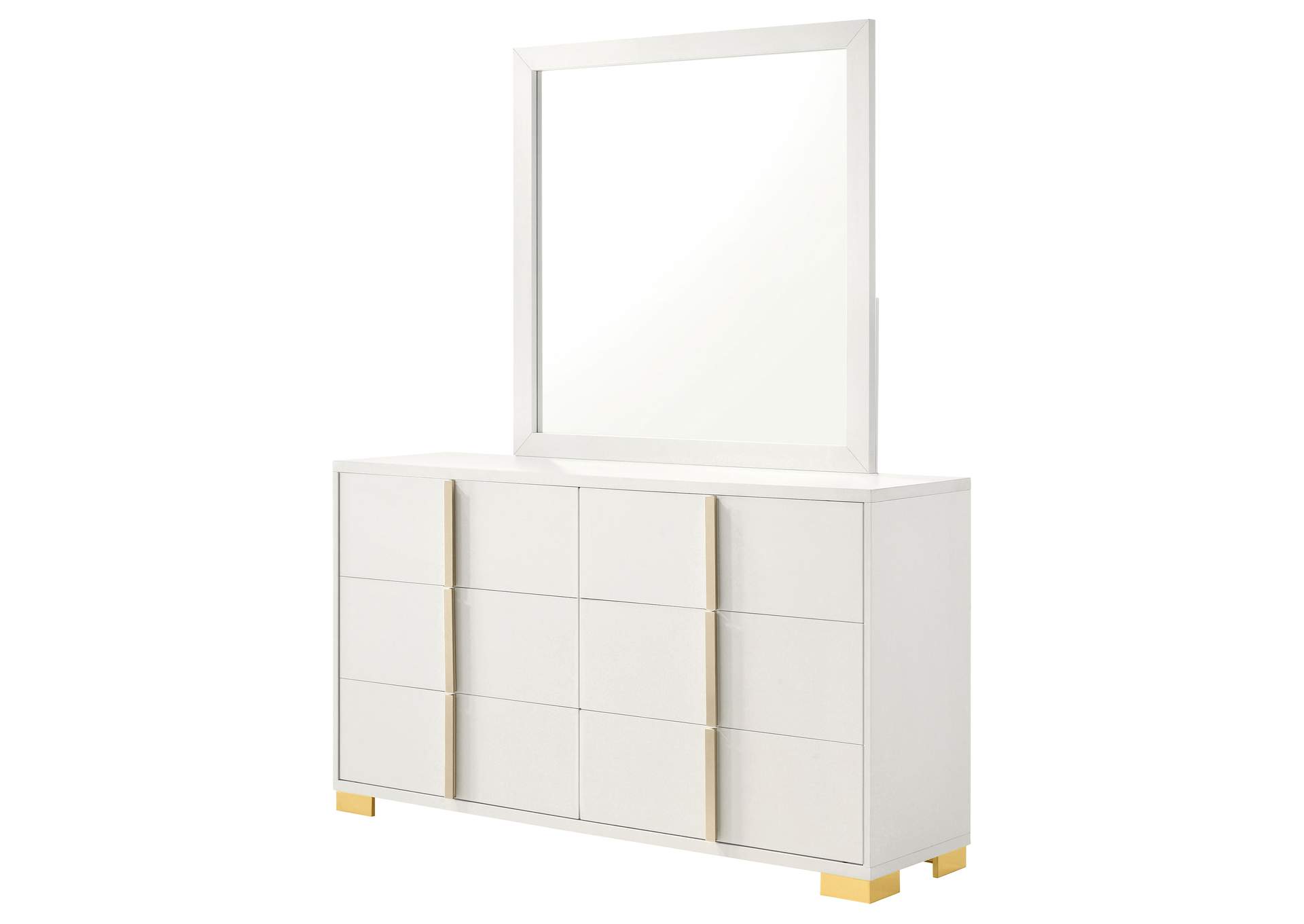 DRESSER WITH MIRROR,Coaster Furniture