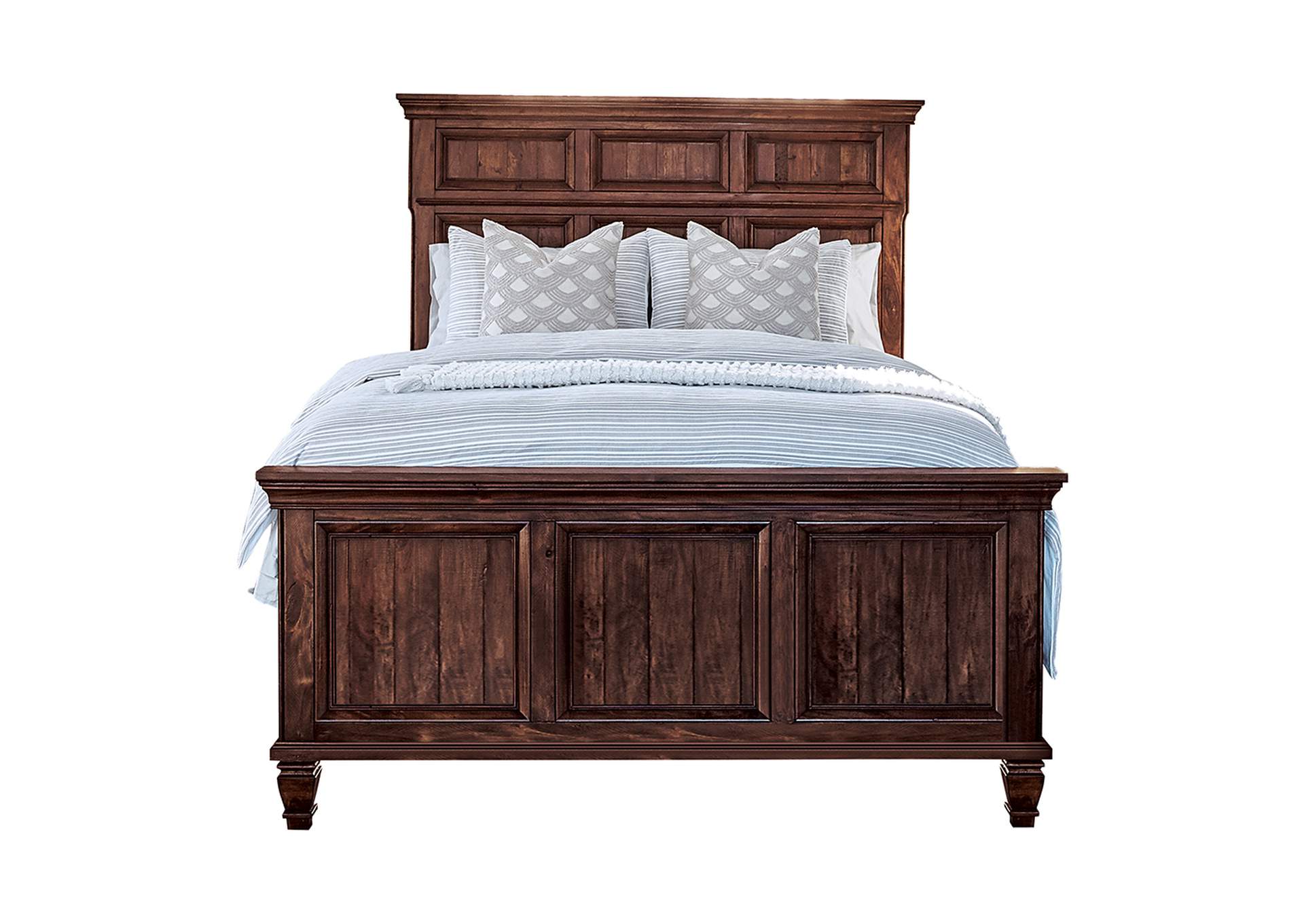 Avenue 5-piece Queen Bedroom Set Weathered Burnished Brown,Coaster Furniture