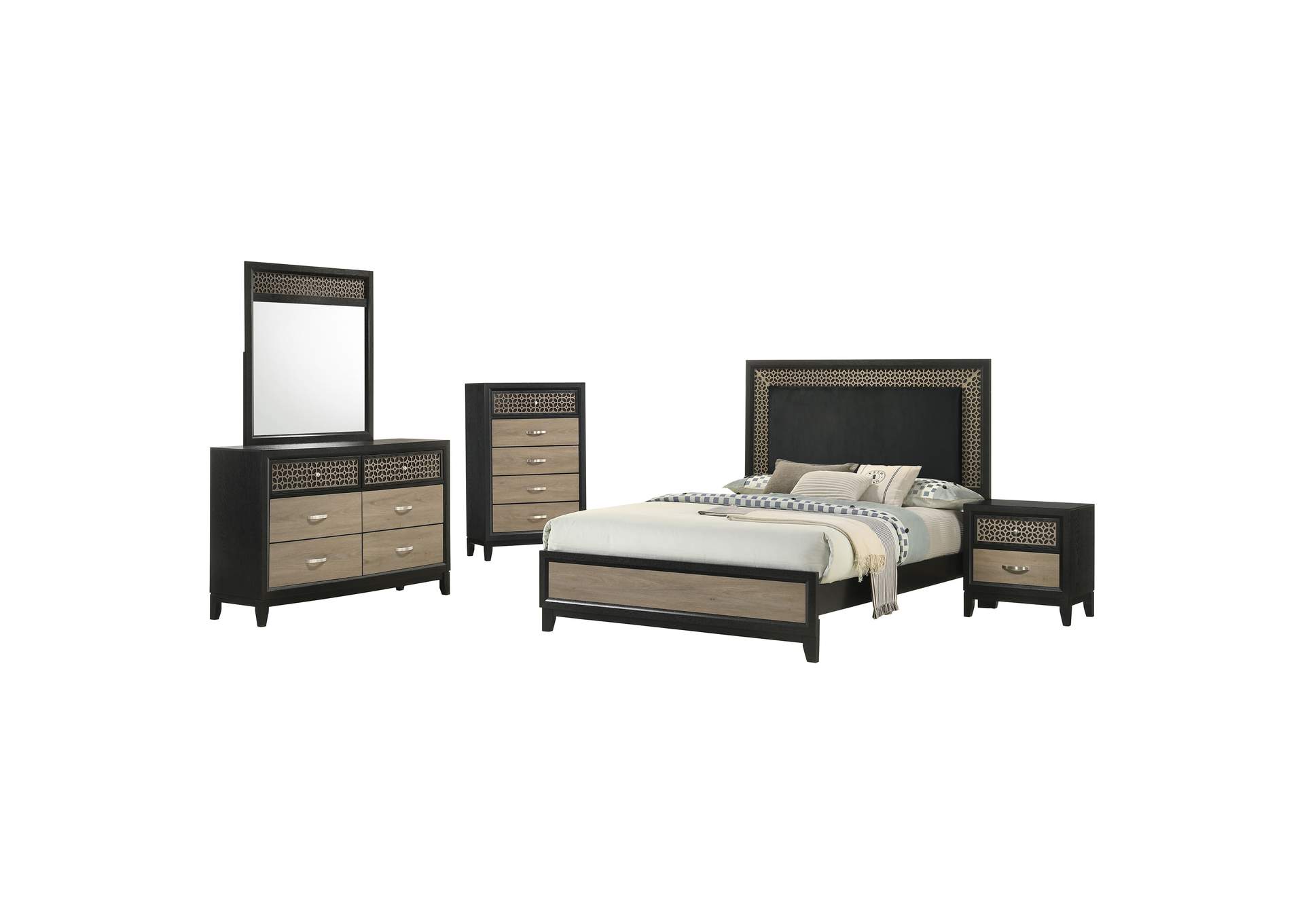 EASTERN KING BED 5 PC SET,Coaster Furniture