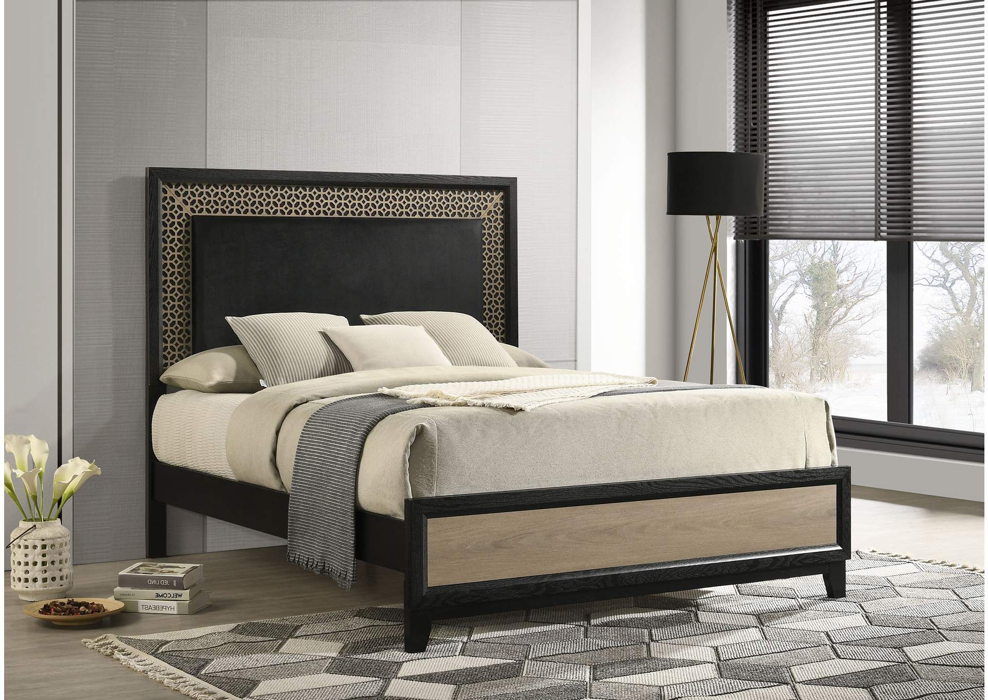 E KING BED,Coaster Furniture