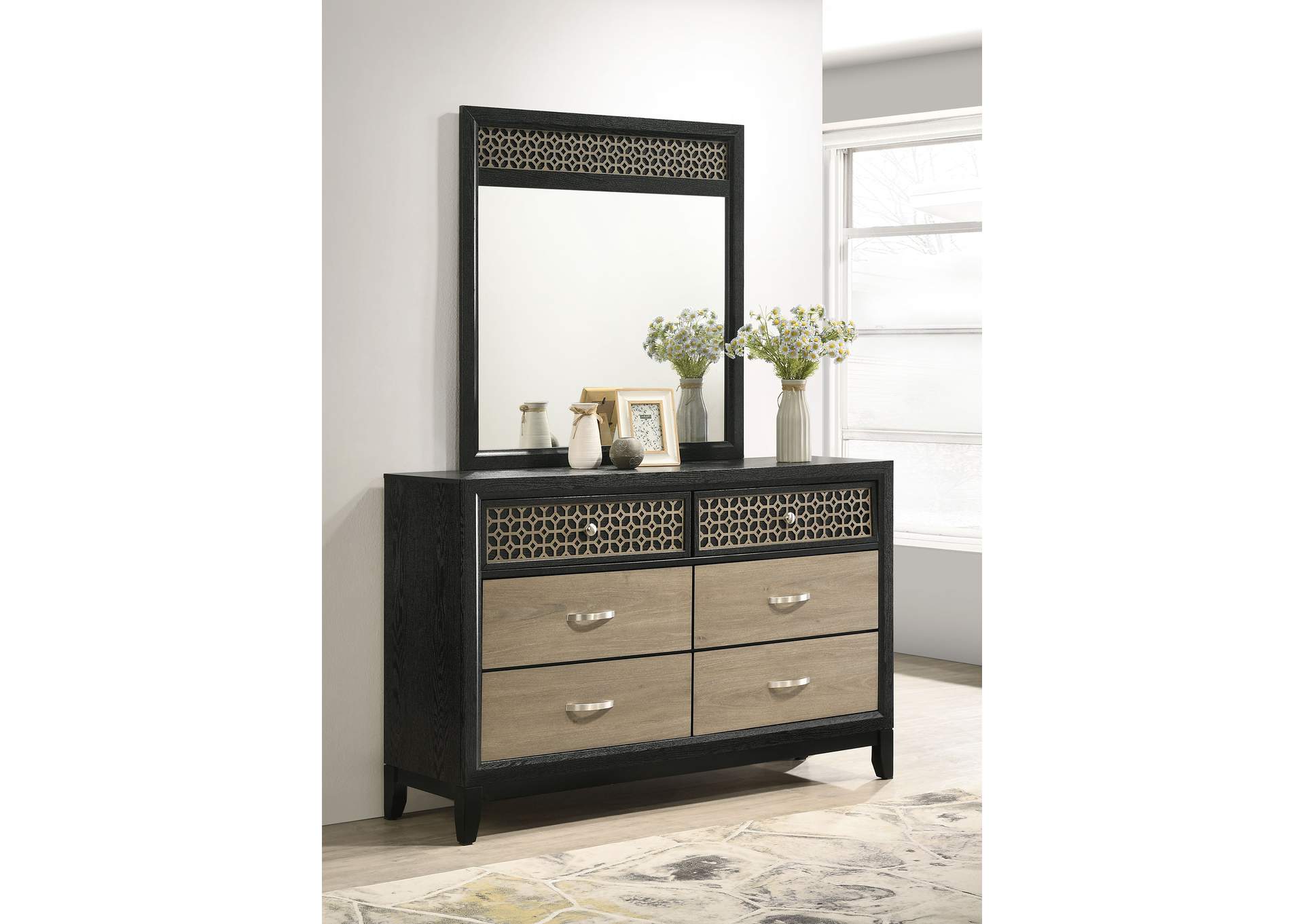 DRESSER WITH MIRROR,Coaster Furniture