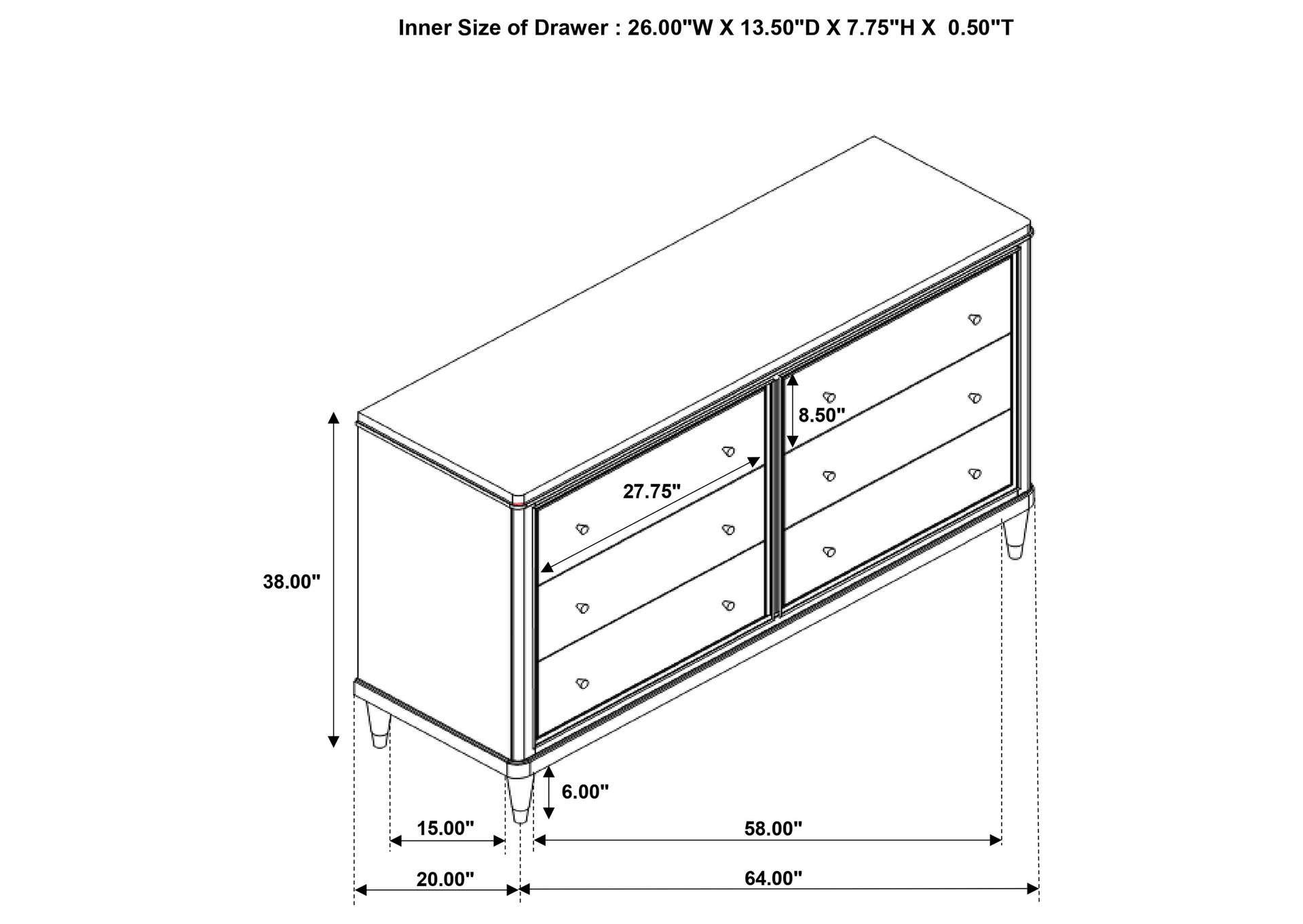 QUEEN BED 4 PC SET,Coaster Furniture