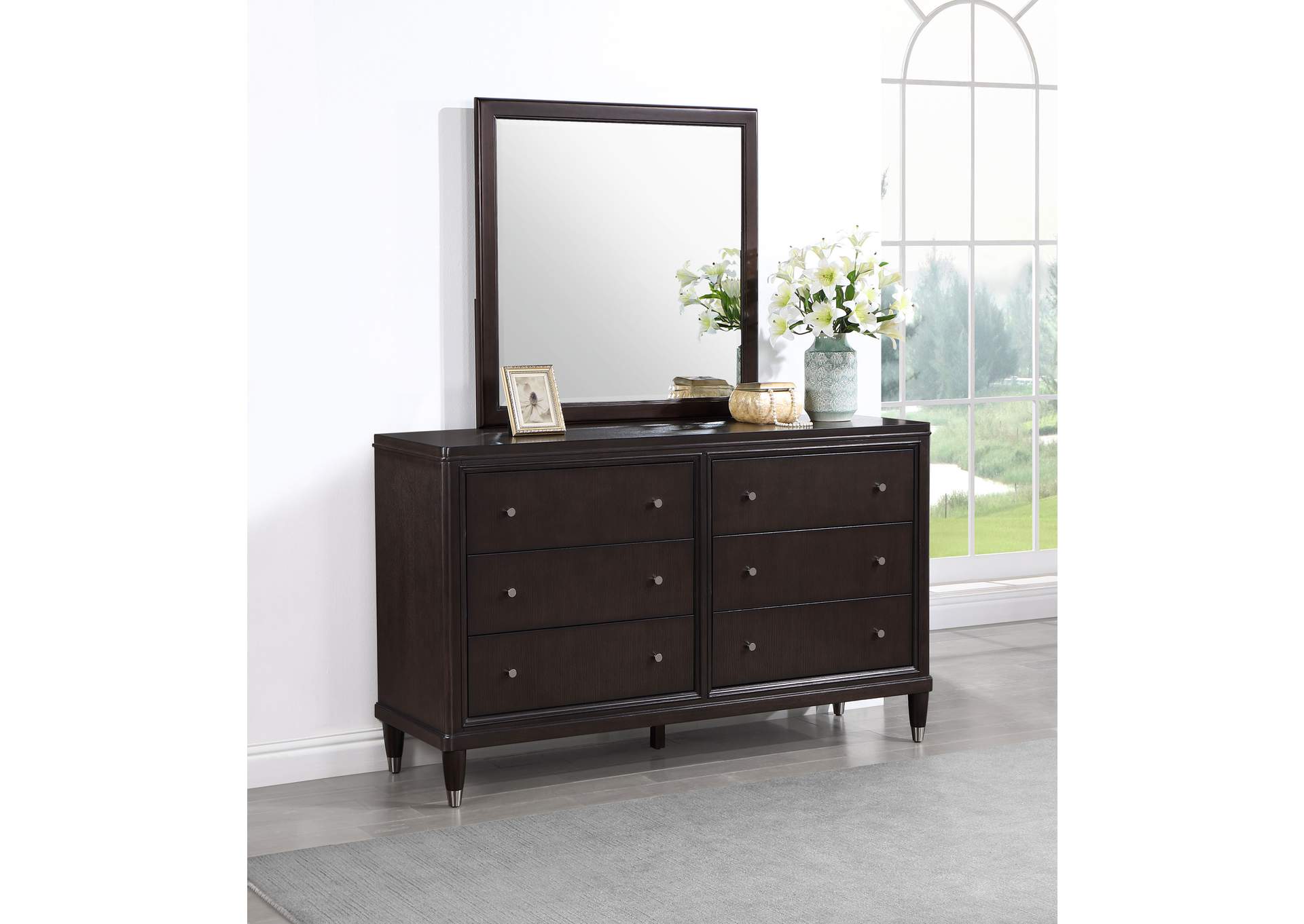 DRESSER WITH MIRROR,Coaster Furniture