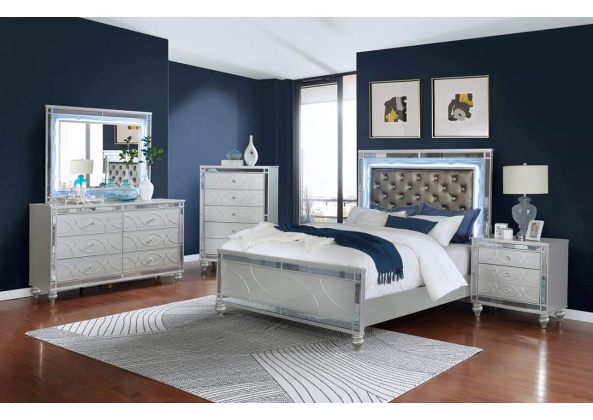 Eastern King Bed 3 Pc Set,Coaster Furniture