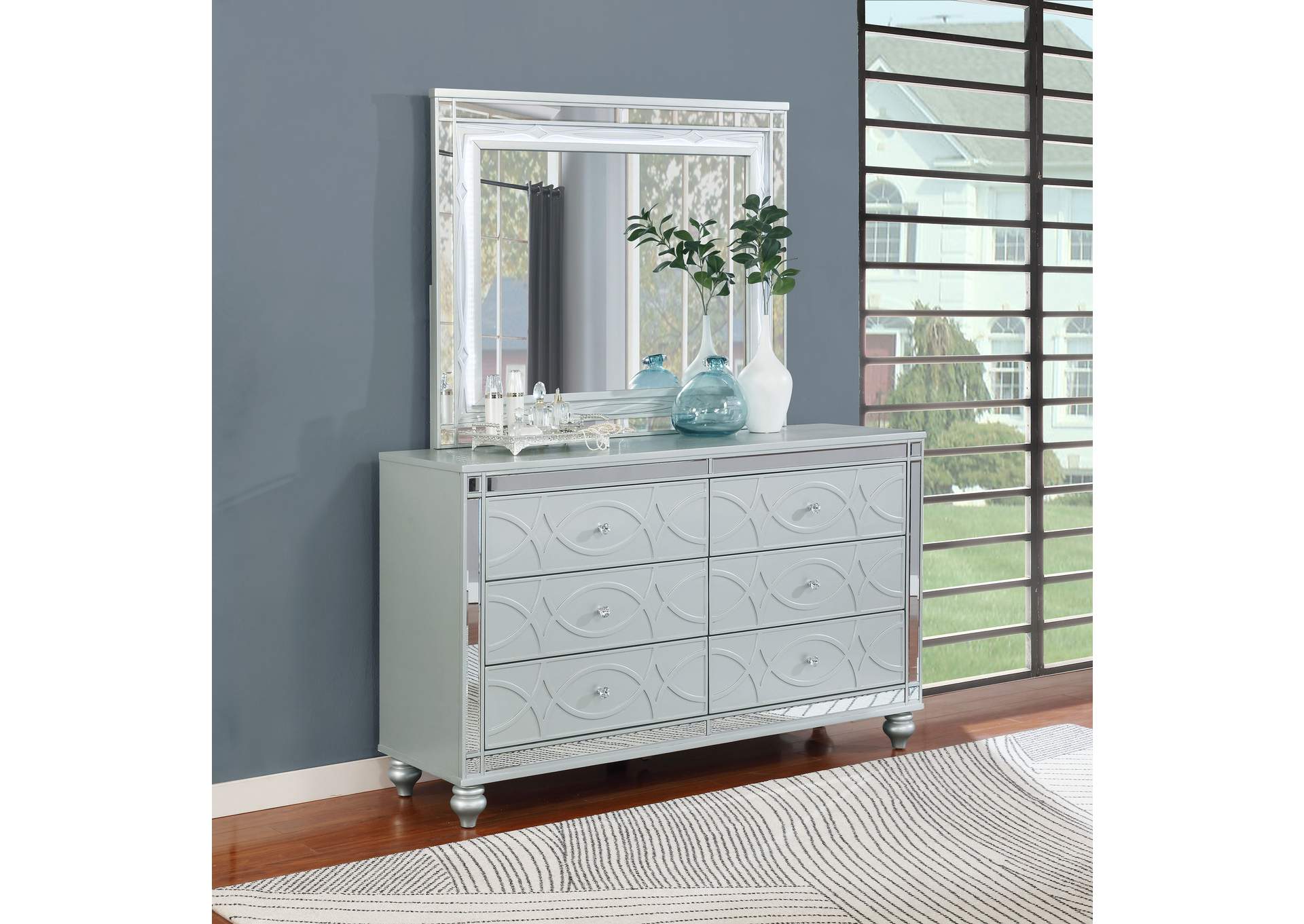 DRESSER WITH MIRROR,Coaster Furniture