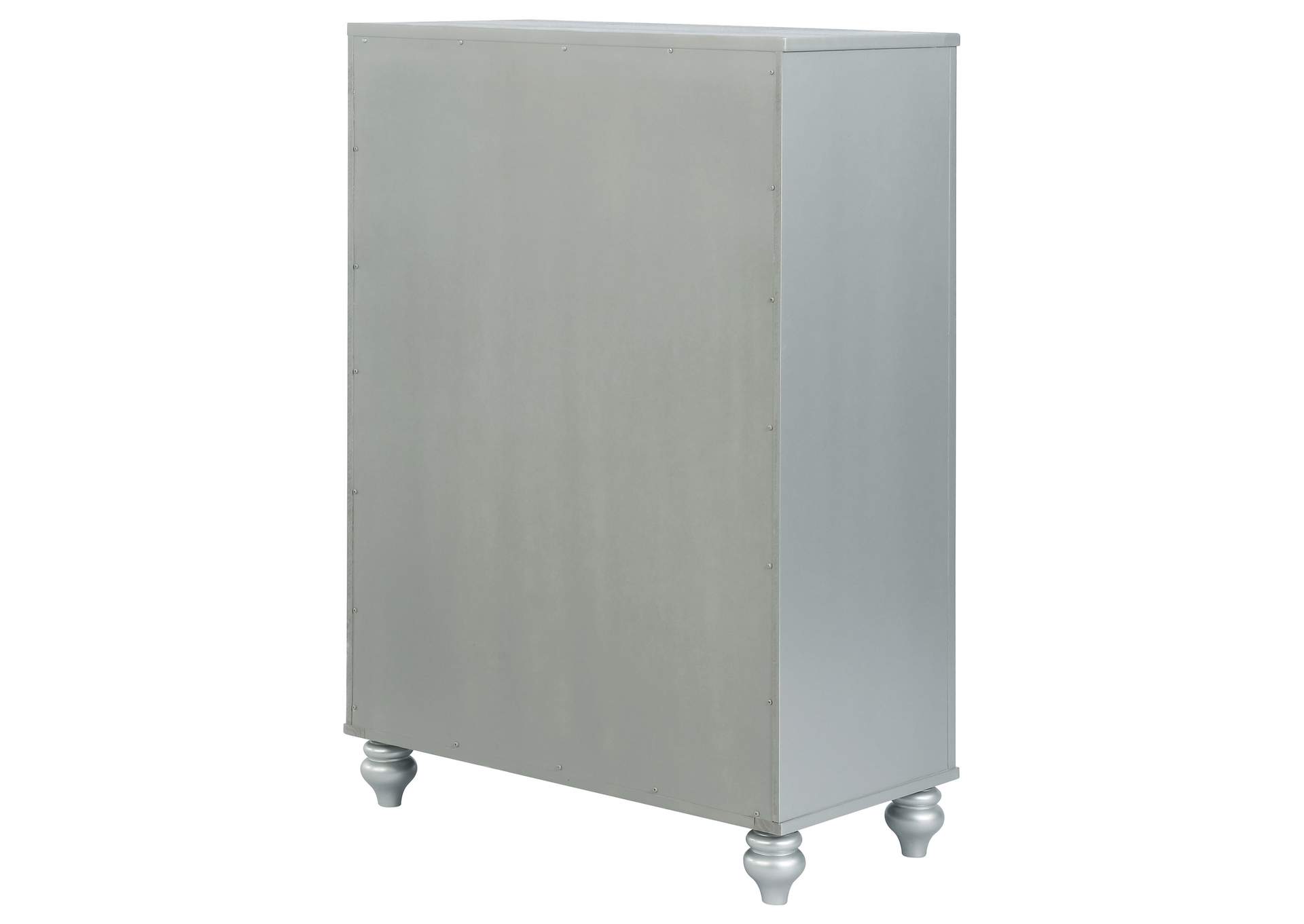 Gunnison 5-drawer Chest Silver Metallic,Coaster Furniture