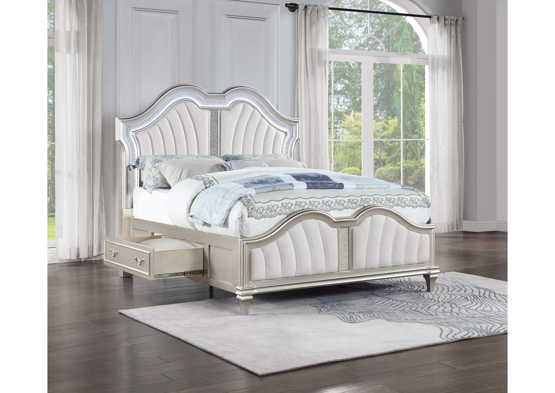 E KING BED,Coaster Furniture