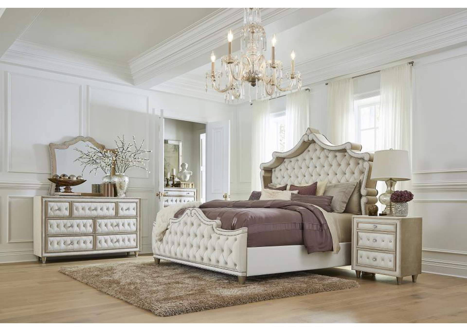 EASTERN KING BED 3 PC SET,Coaster Furniture