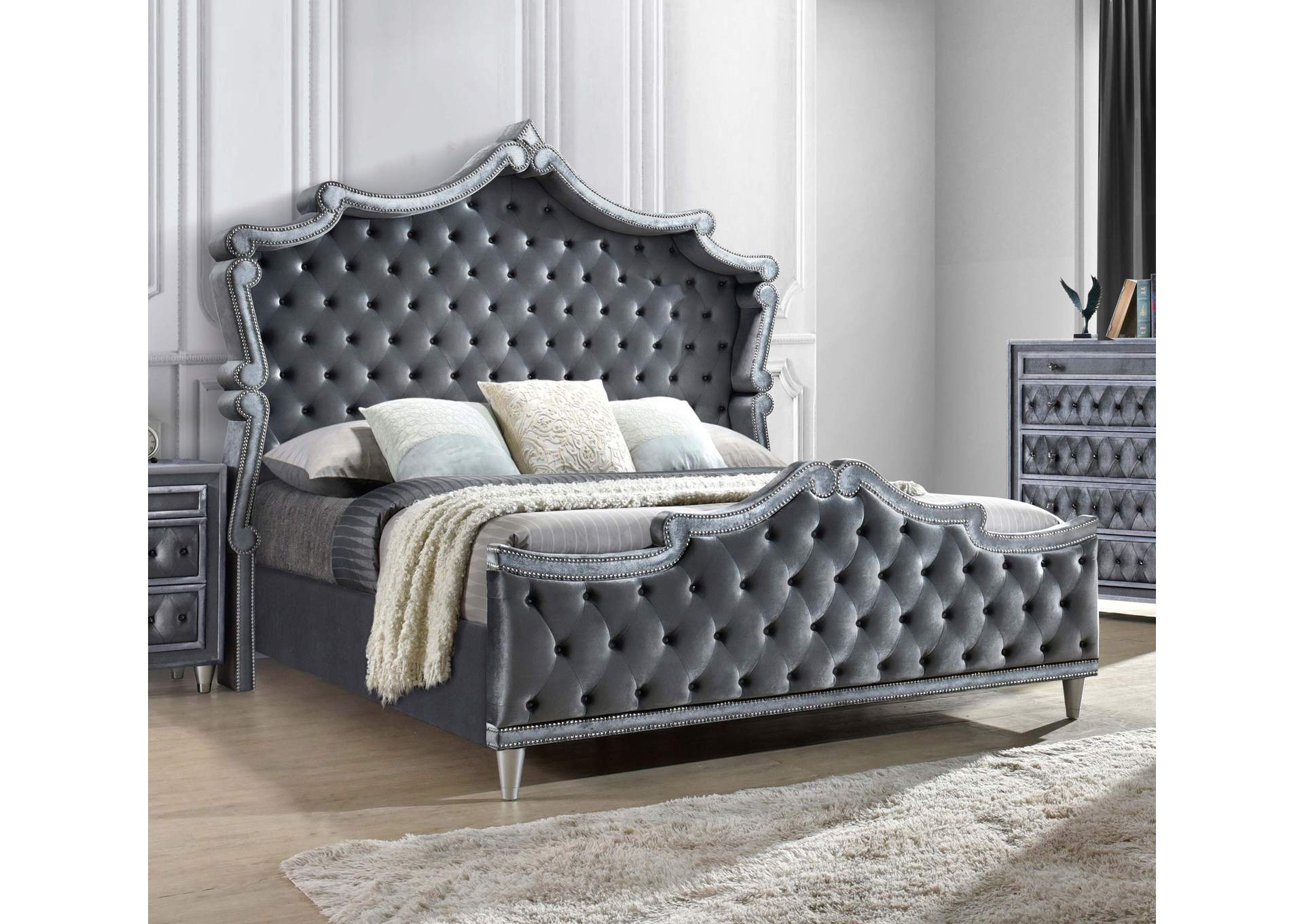 E KING BED,Coaster Furniture