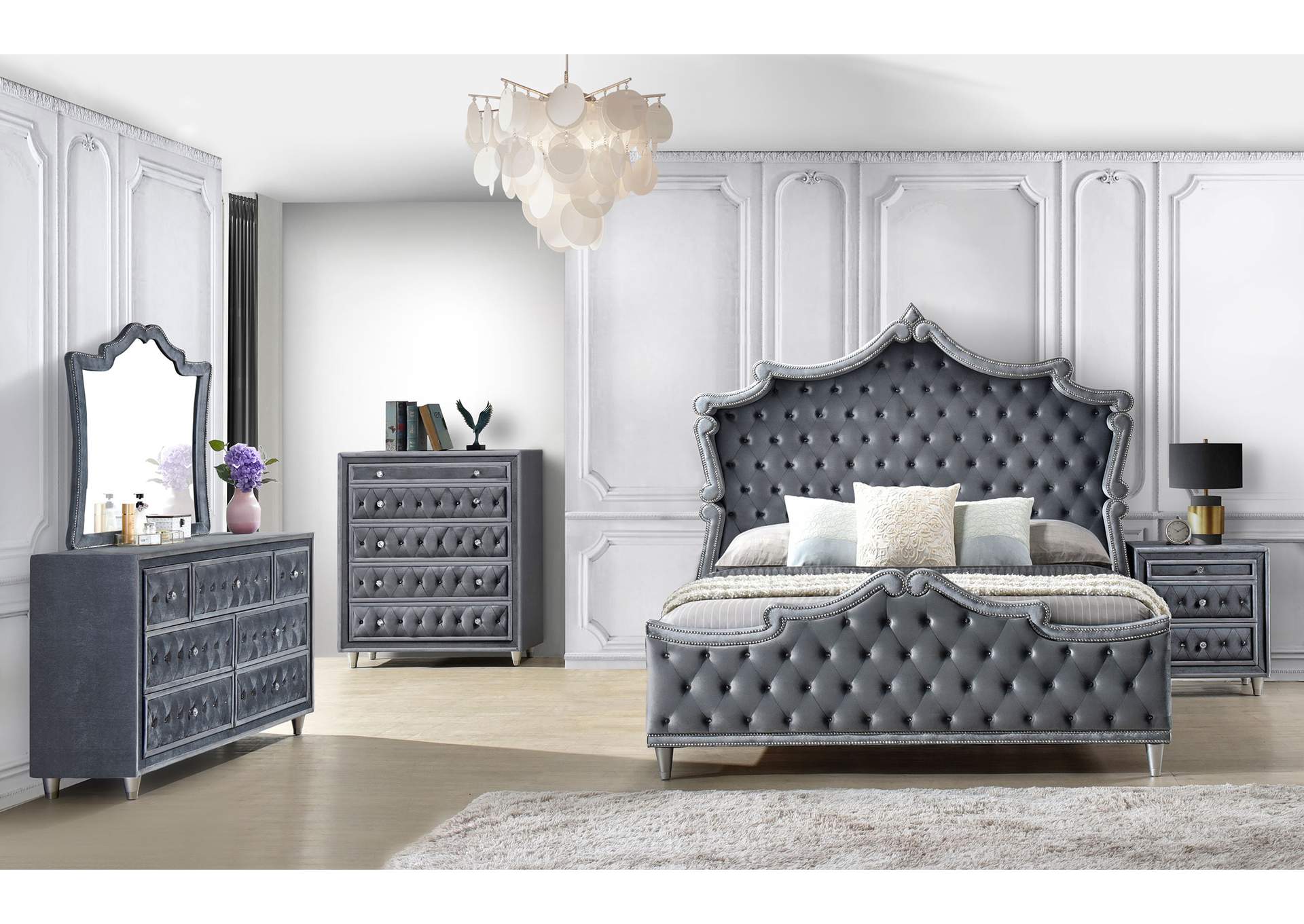 QUEEN BED 5 PC SET,Coaster Furniture