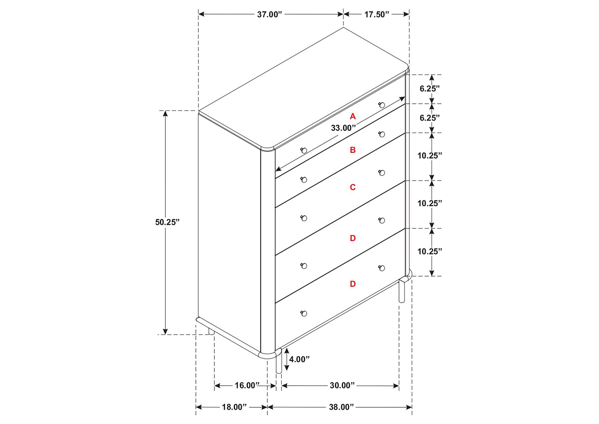 CHEST,Coaster Furniture