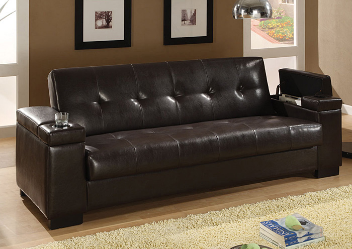 Dark Brown Sofa Bed,ABF Coaster Furniture