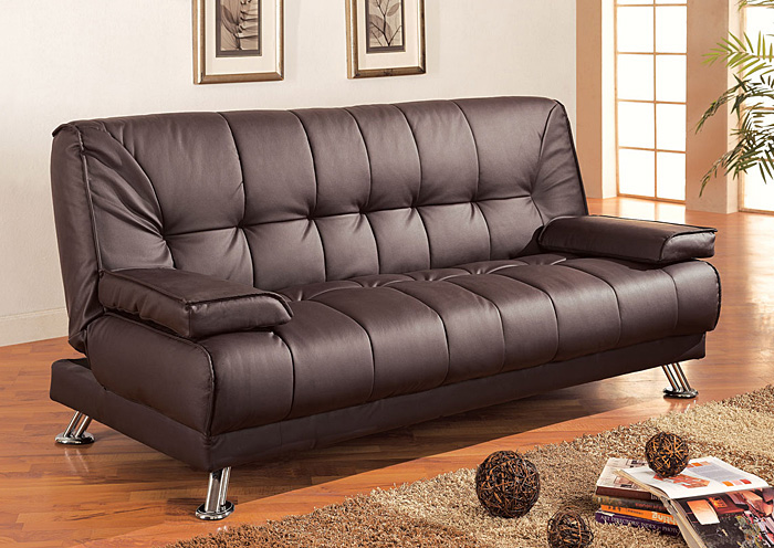 Brown Futon Sofa Bed,ABF Coaster Furniture
