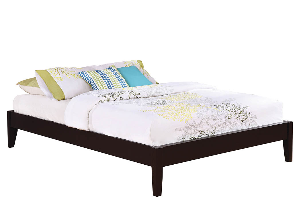 Cappuccino California King Platform Bed,ABF Coaster Furniture