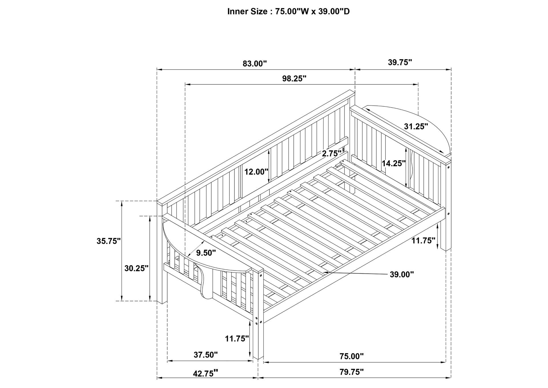 DAYBED,Coaster Furniture