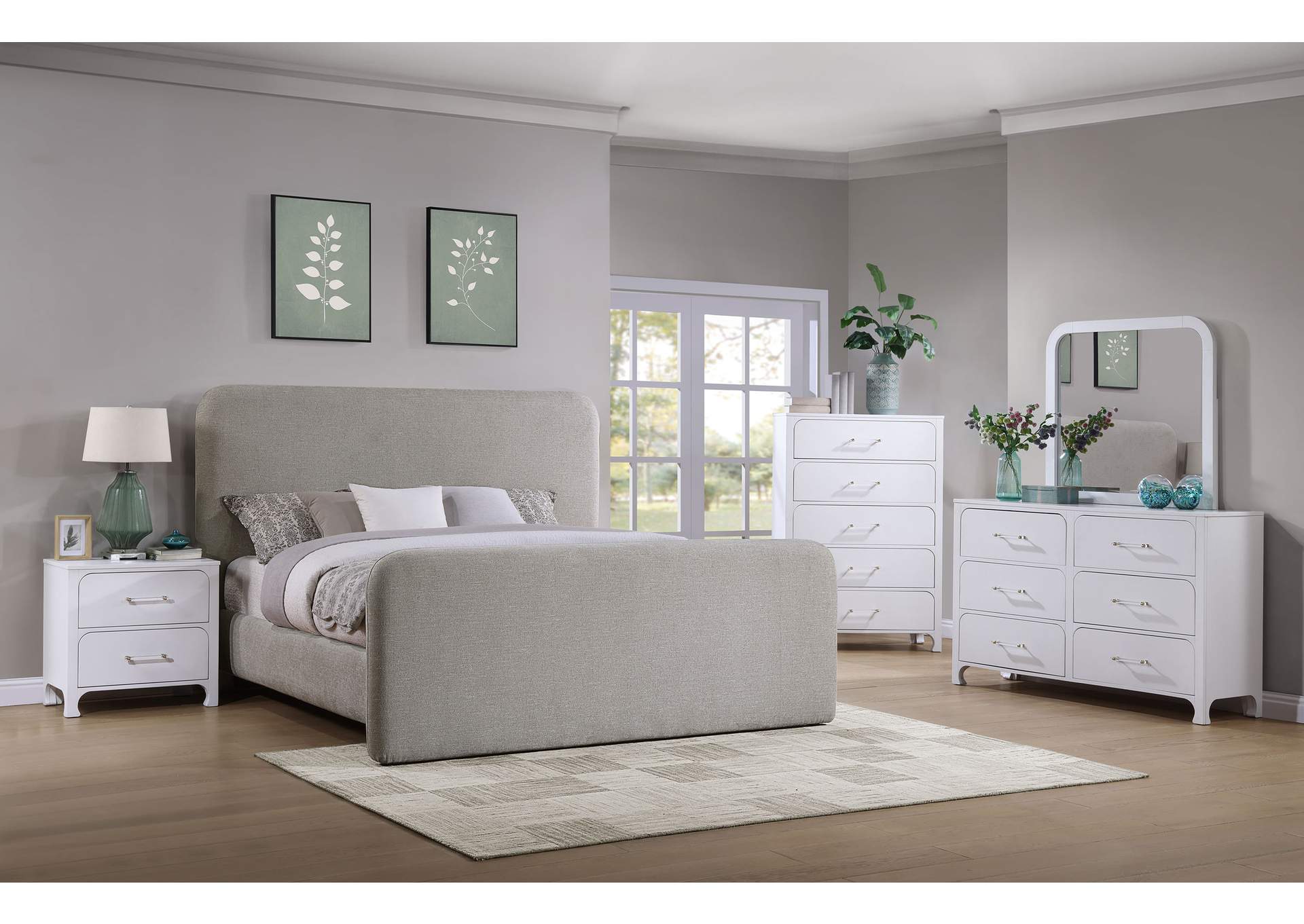 E KING BED,Coaster Furniture