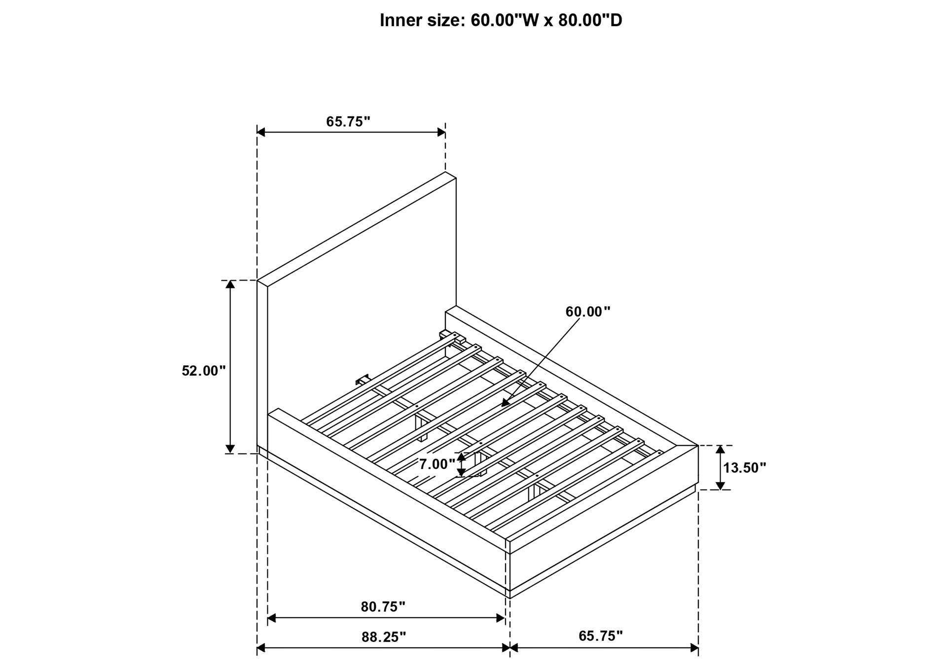 QUEEN BED,Coaster Furniture