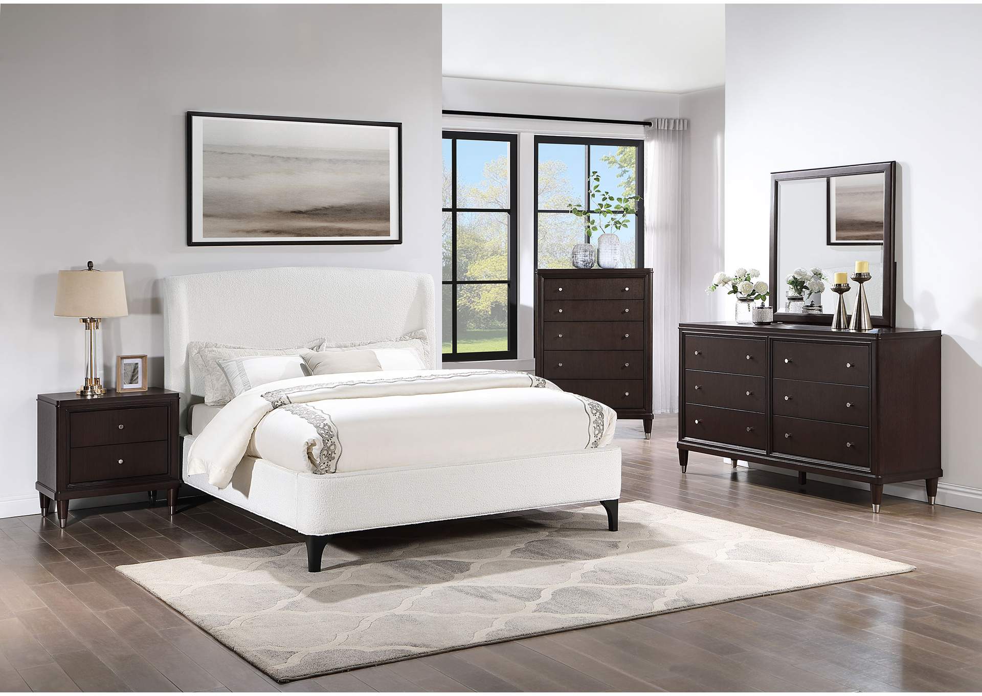 E KING BED,Coaster Furniture