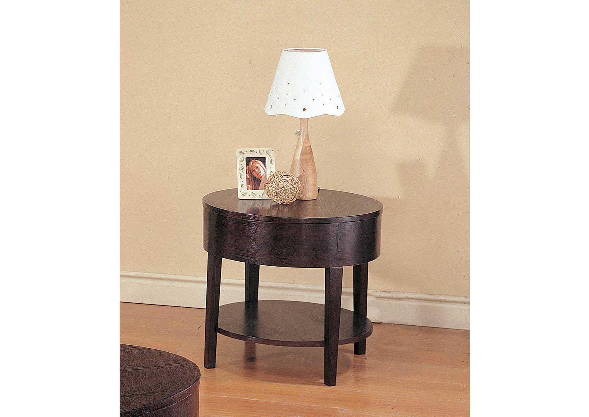 End Table - Round,ABF Coaster Furniture