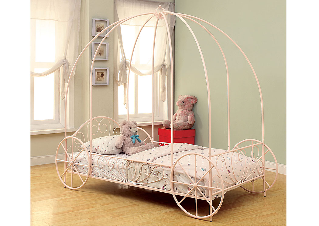 Pink Twin Bed,ABF Coaster Furniture