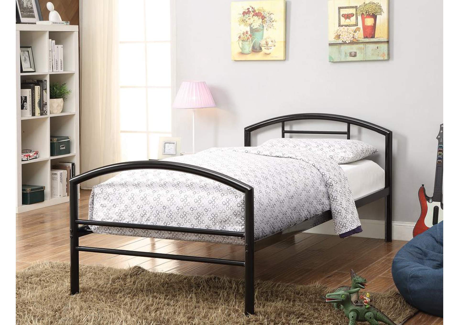 Black Twin Bed,ABF Coaster Furniture
