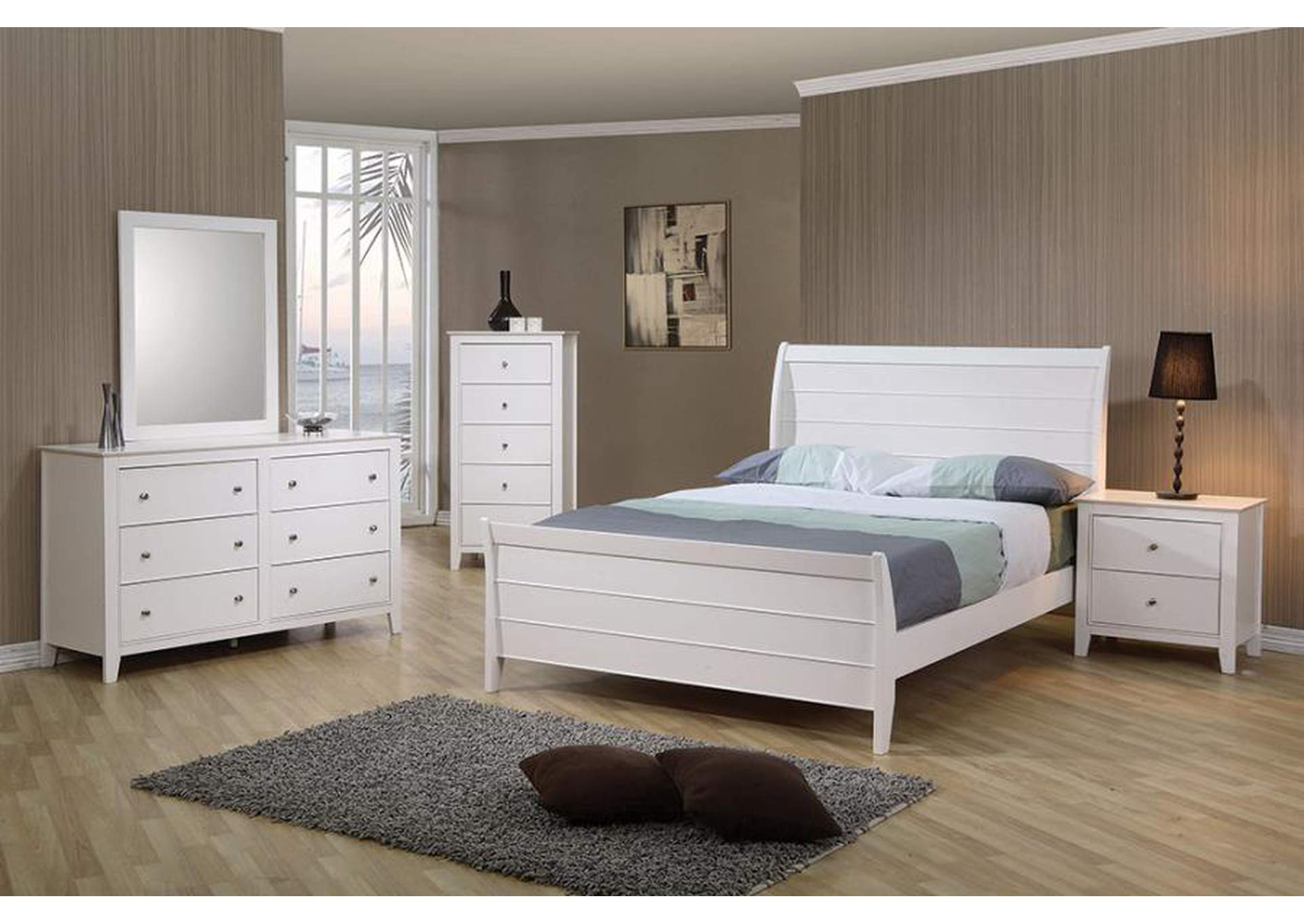 Full Bed 3 Pc Set,Coaster Furniture