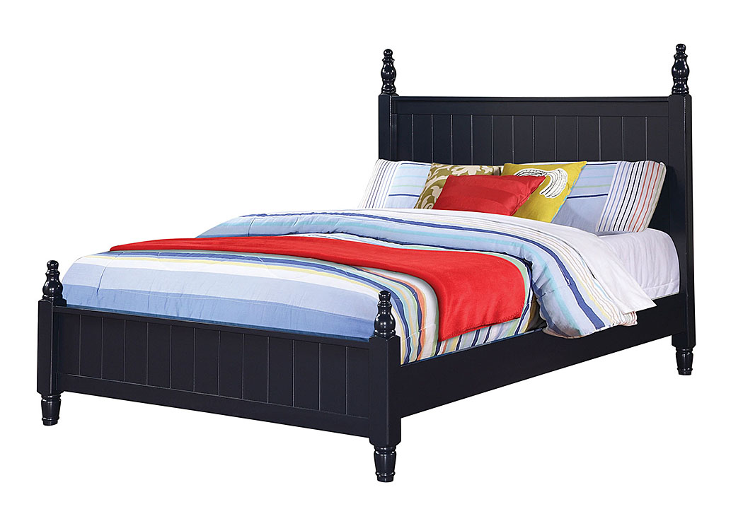 Navy Blue Full Bed,ABF Coaster Furniture