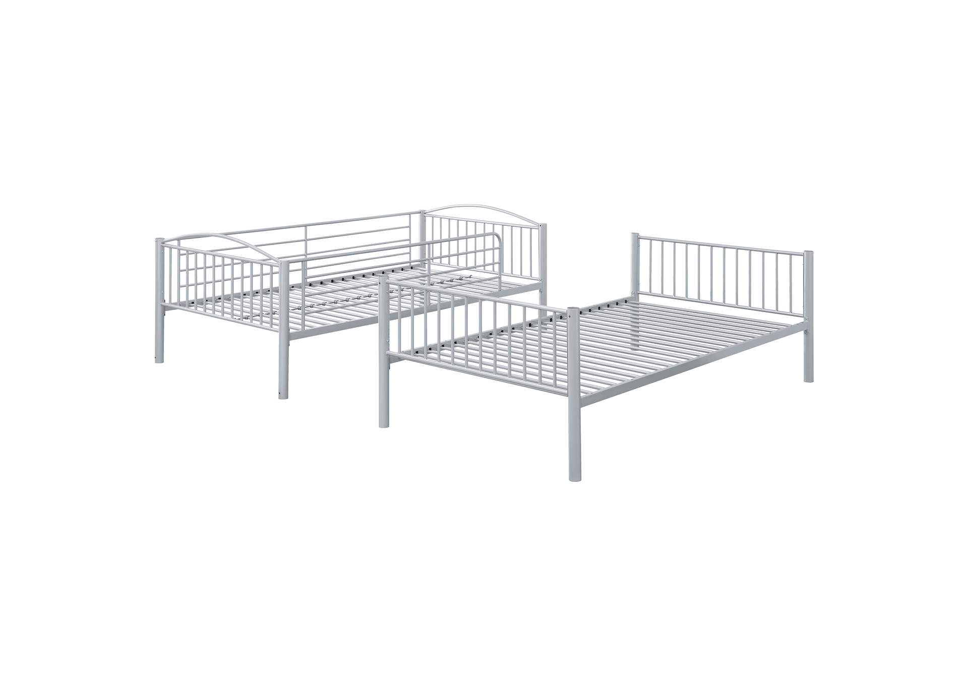 Anson Twin over Twin Bunk Bed with Ladder,Coaster Furniture