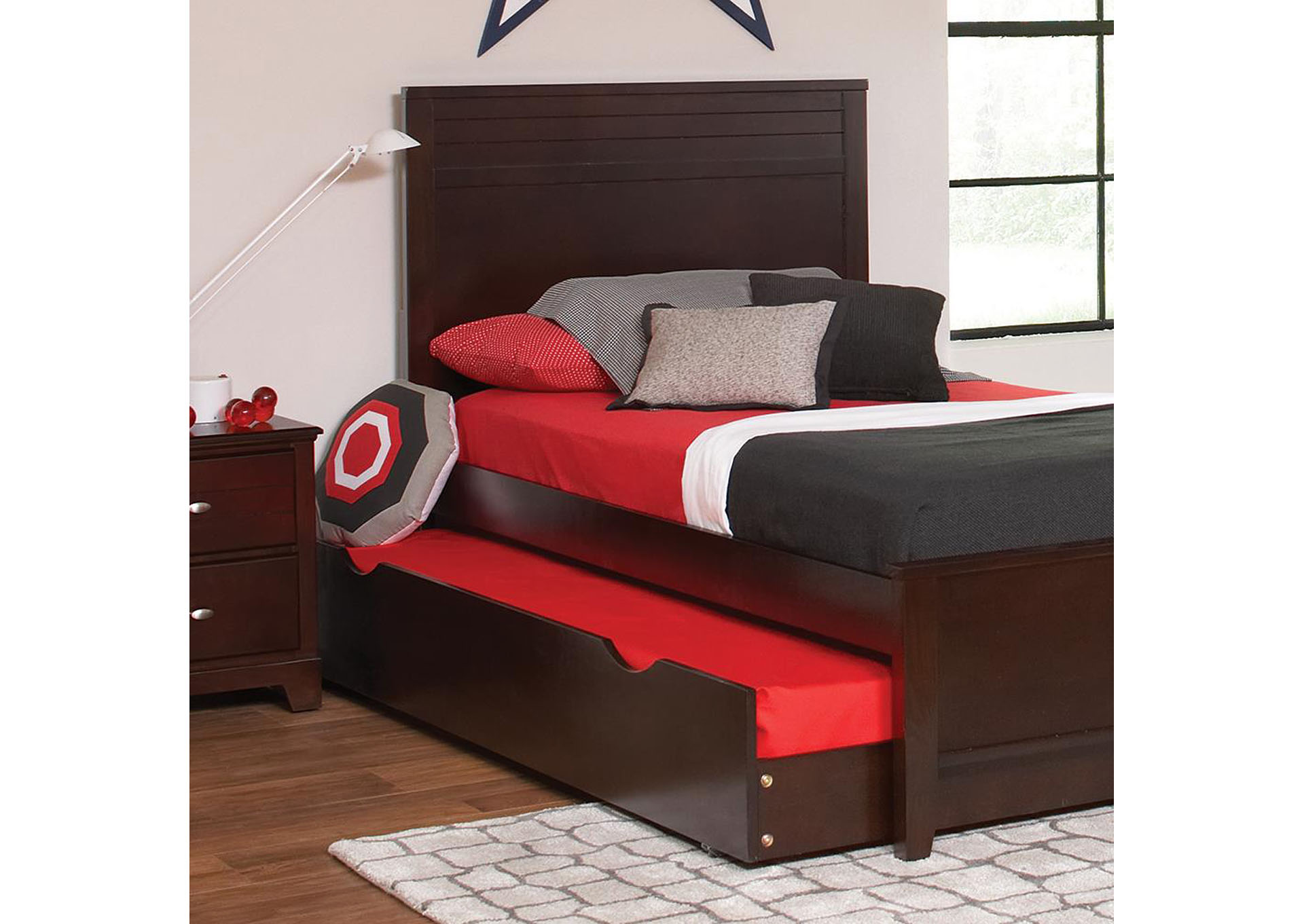 Cappuccino Trundle,ABF Coaster Furniture