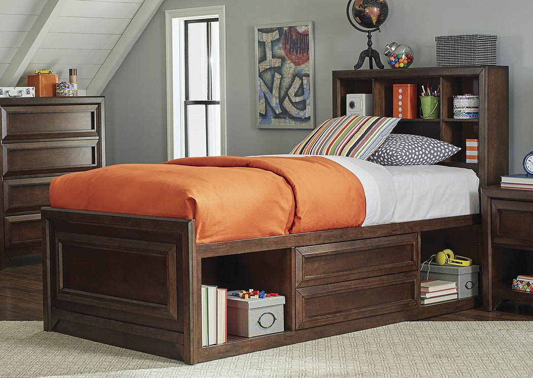 Maple Oak Twin Bed,ABF Coaster Furniture