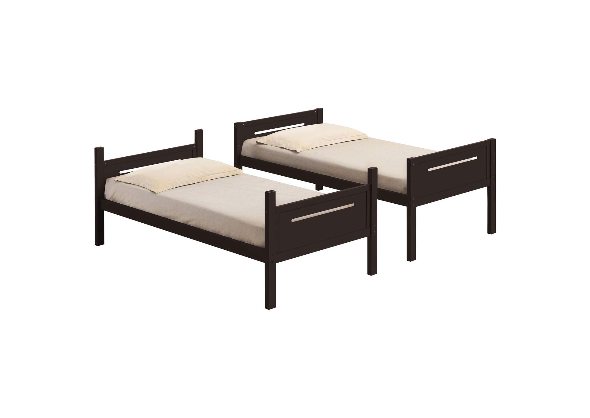 Littleton Littleton Twin/Twin Bunk Bed Espresso,Coaster Furniture
