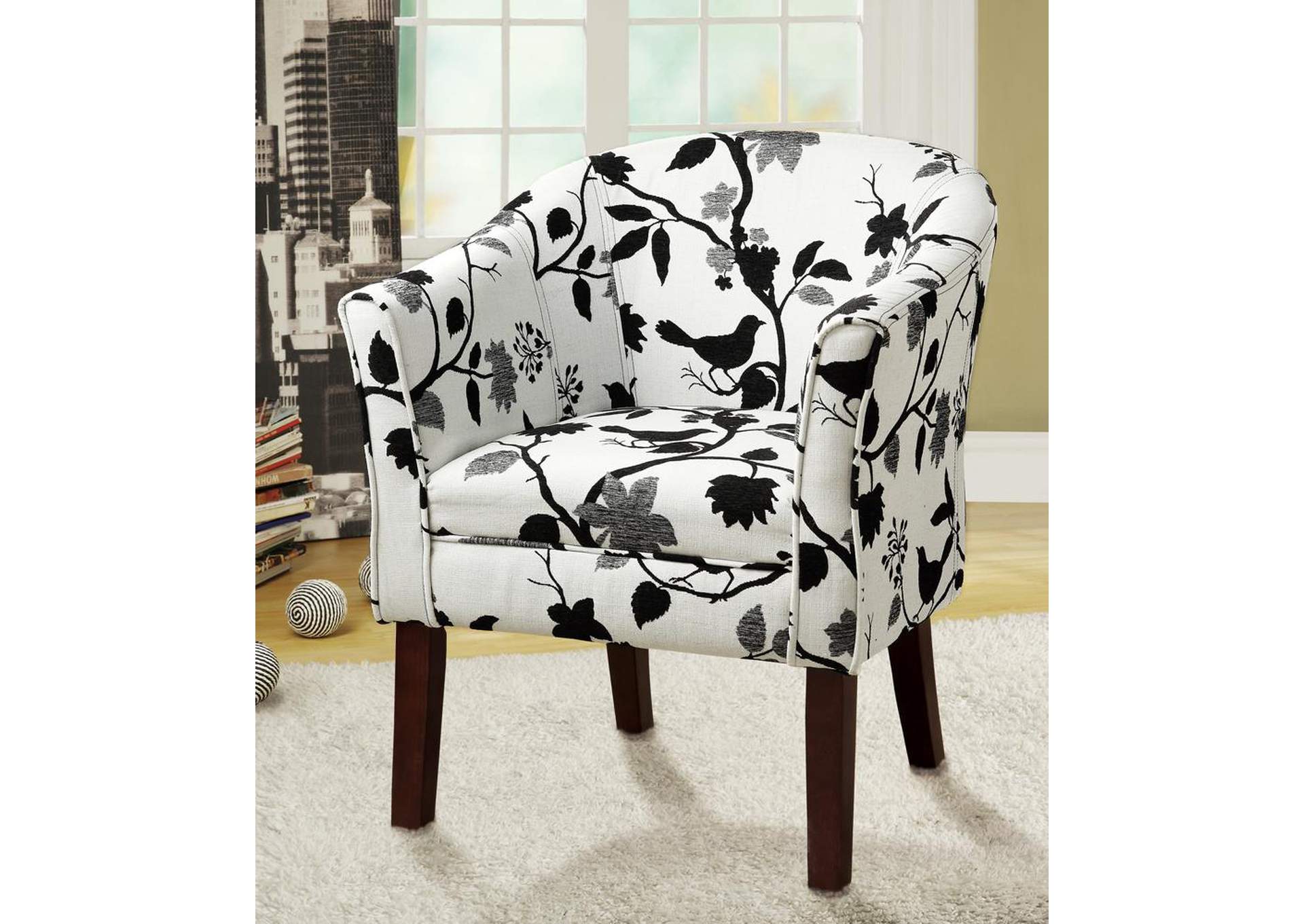 White Accent Chair,ABF Coaster Furniture
