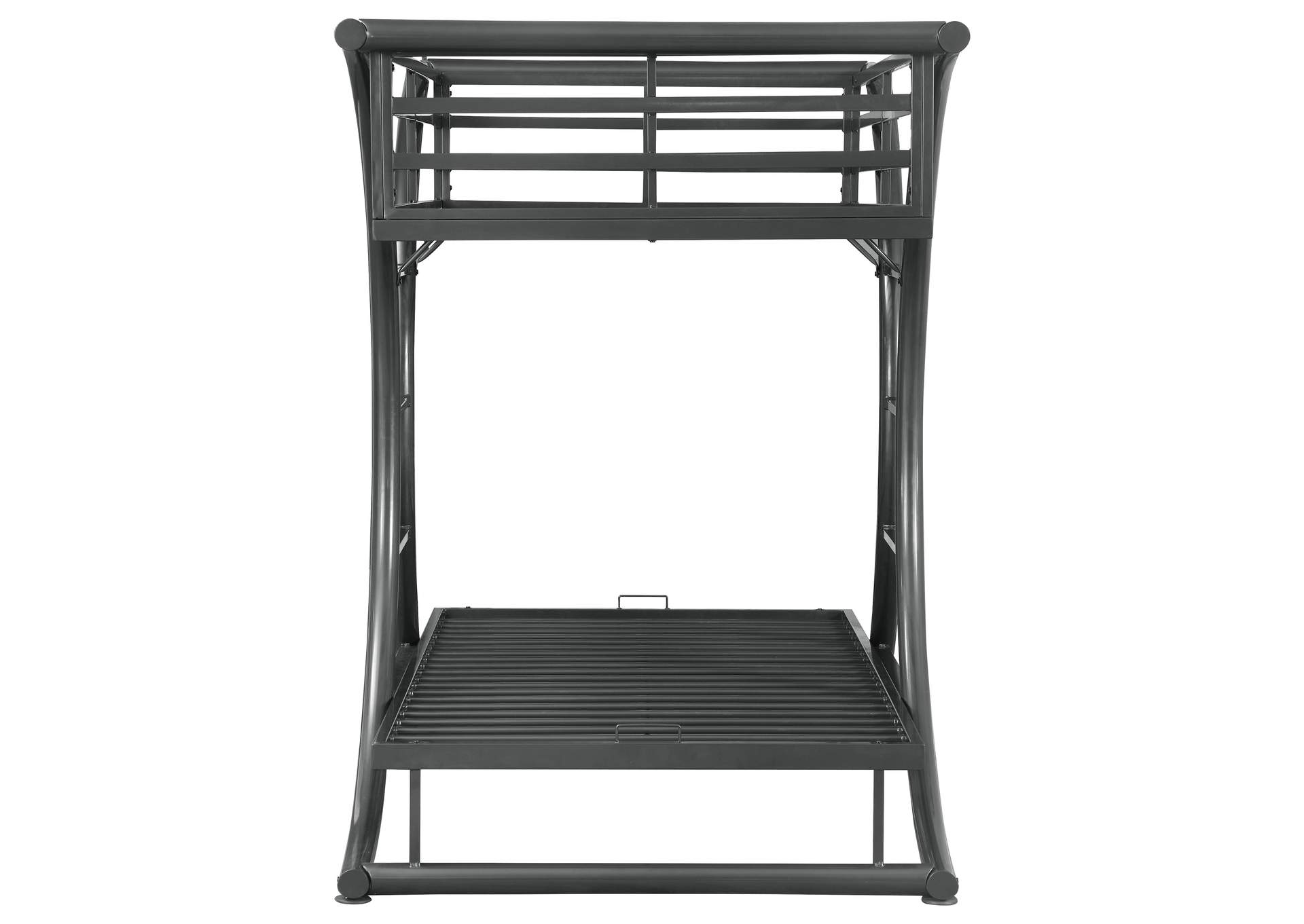 Stephan Twin over Twin Bunk Bed Gunmetal,Coaster Furniture