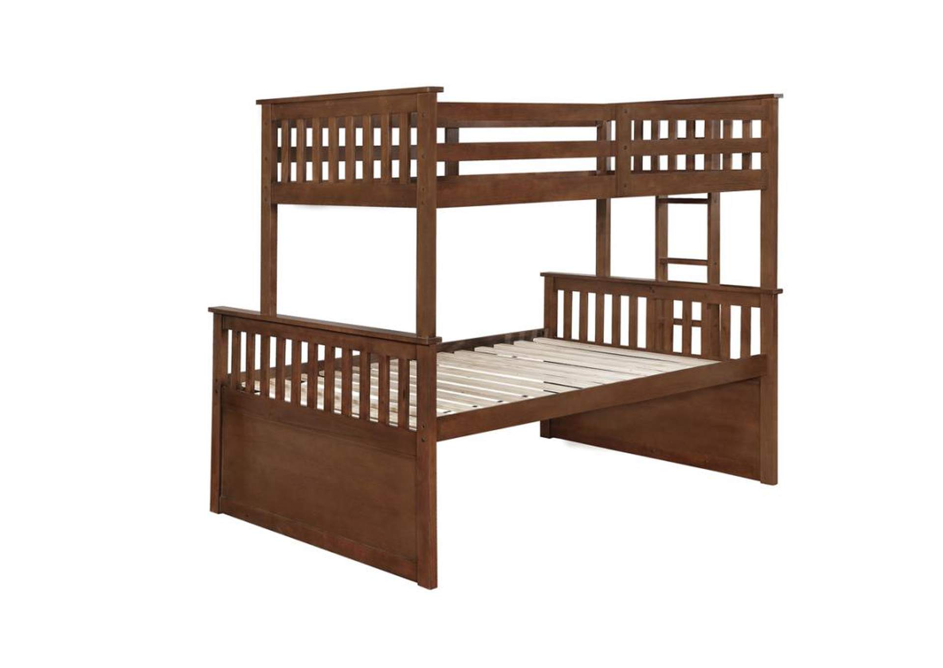 Atkin Twin over Full 3-drawer Bunk Bed Weathered Walnut,Coaster Furniture