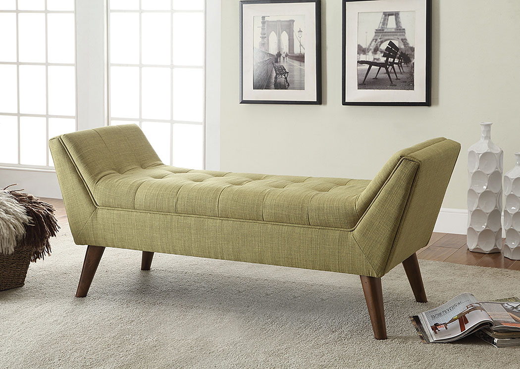 Green & Warm Brown Bench,ABF Coaster Furniture