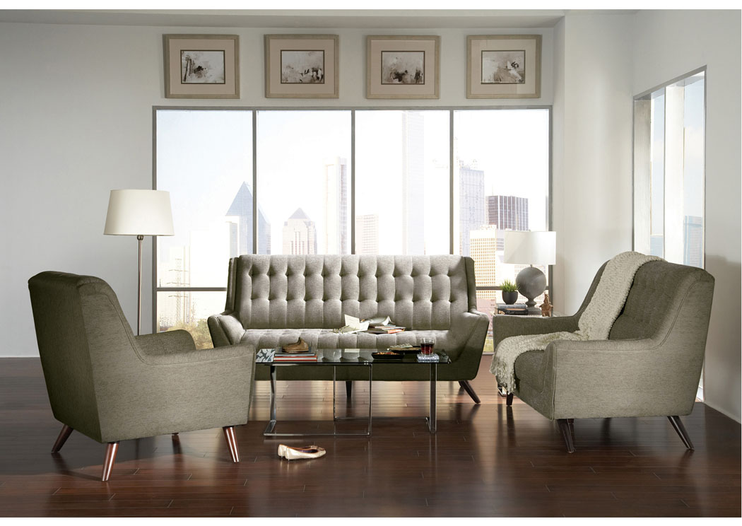 Grey Sofa & Loveseat,ABF Coaster Furniture