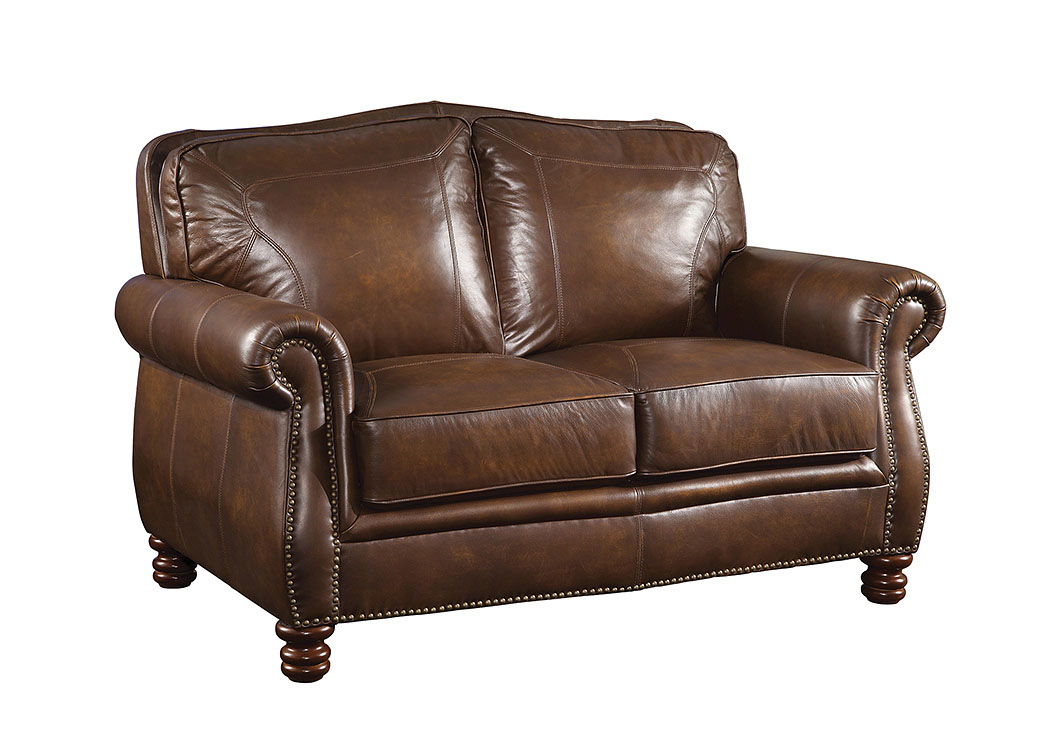 Brown Loveseat,ABF Coaster Furniture