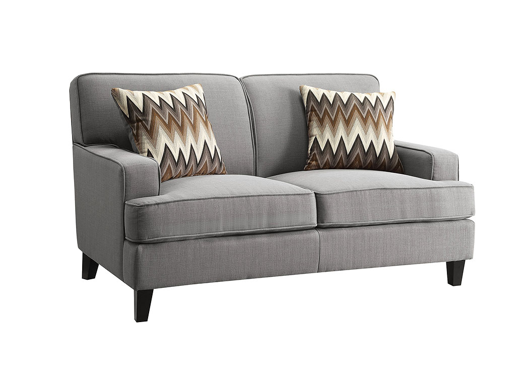 Gray Loveseat,ABF Coaster Furniture