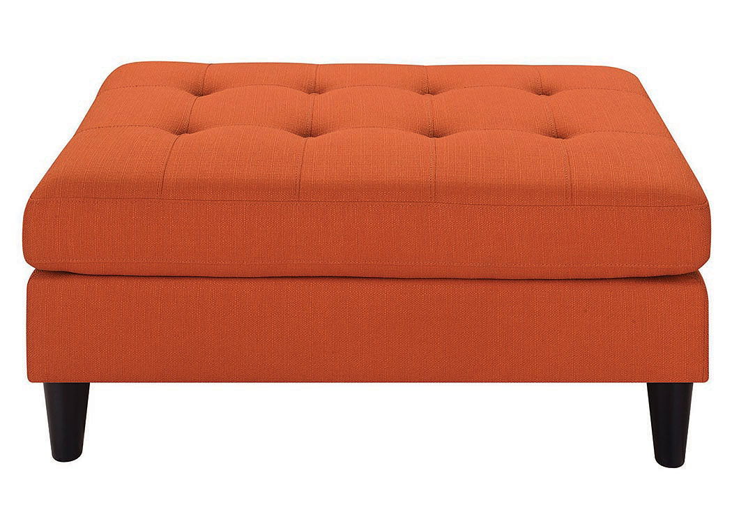 Orange Ottoman,ABF Coaster Furniture