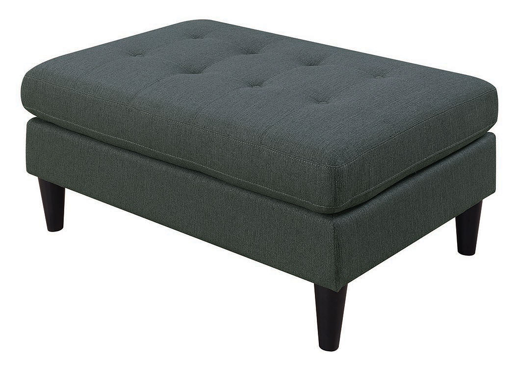 Dark Blue Ottoman,ABF Coaster Furniture