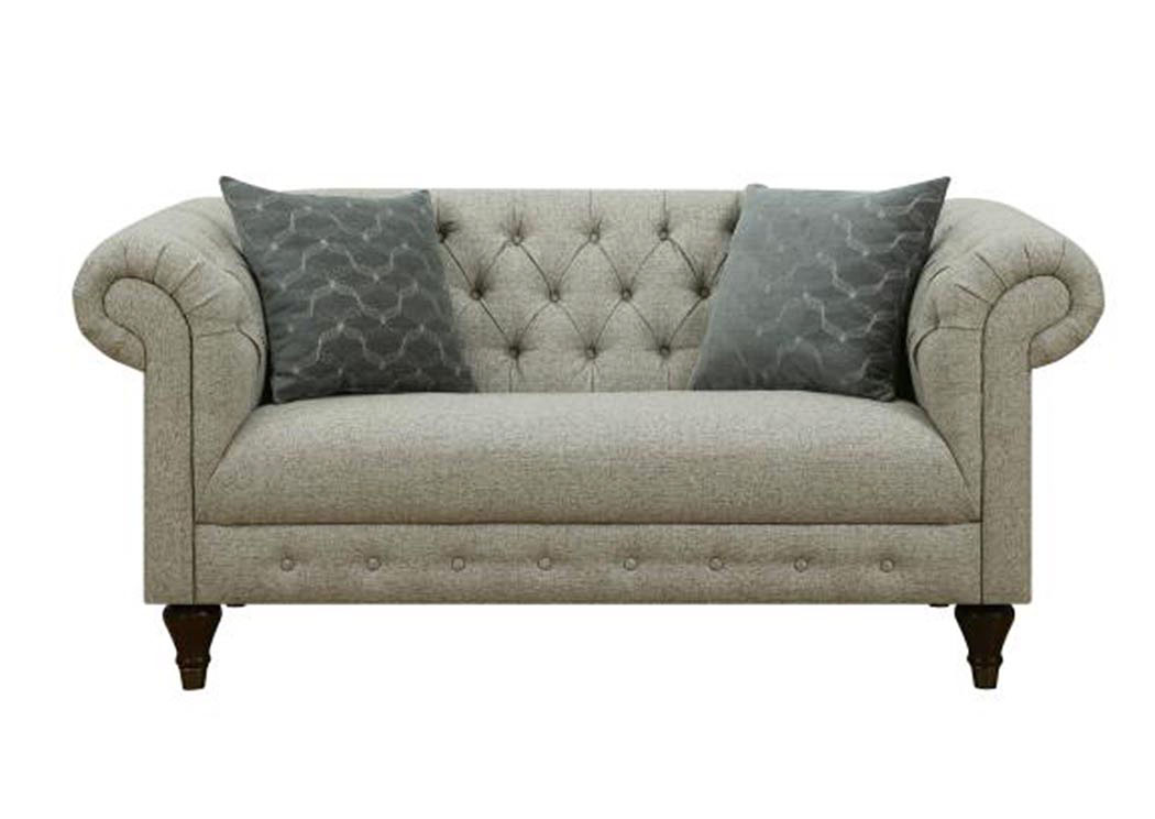 Beige Loveseat,ABF Coaster Furniture