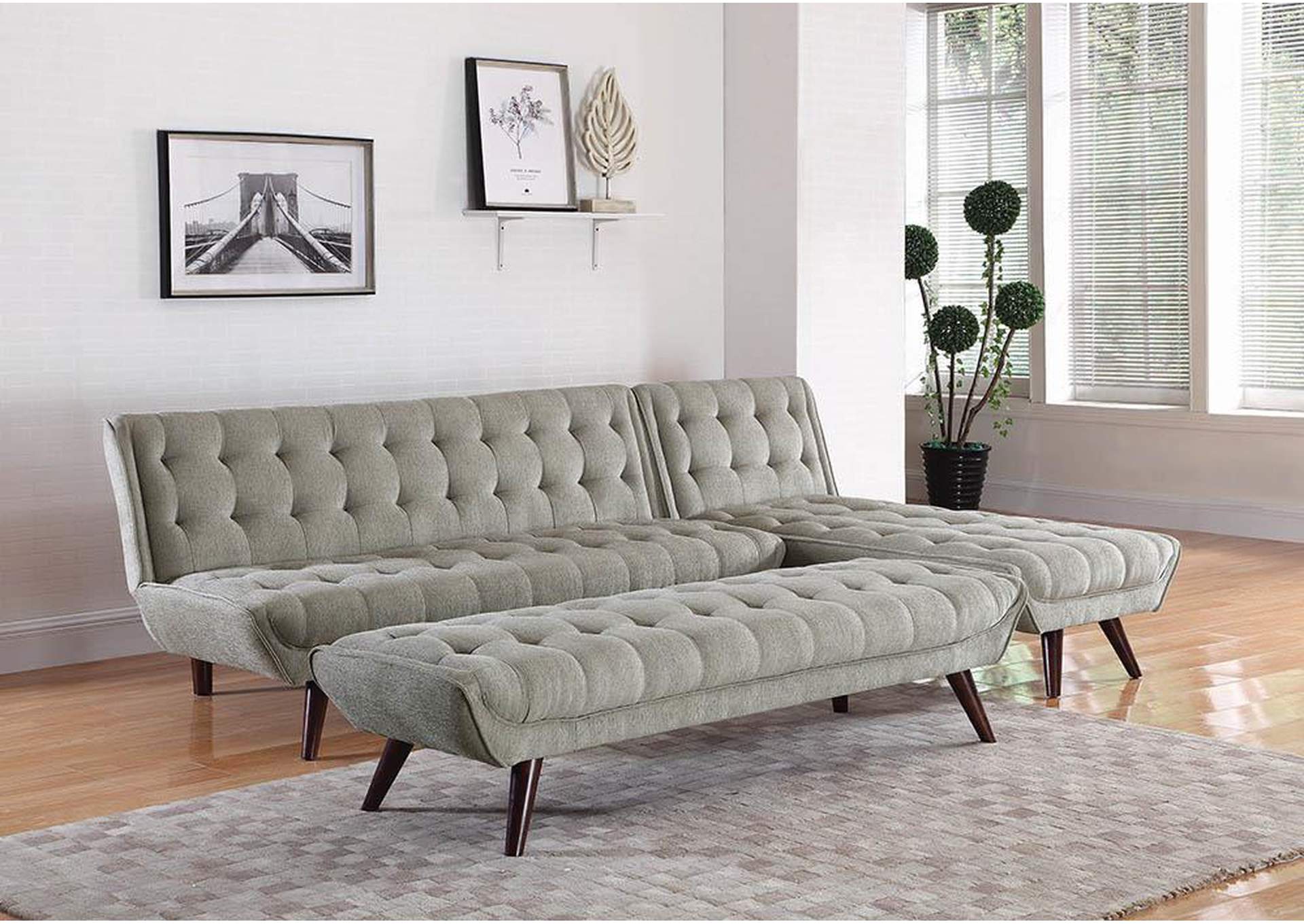 Dove Grey Sofa Bed,ABF Coaster Furniture