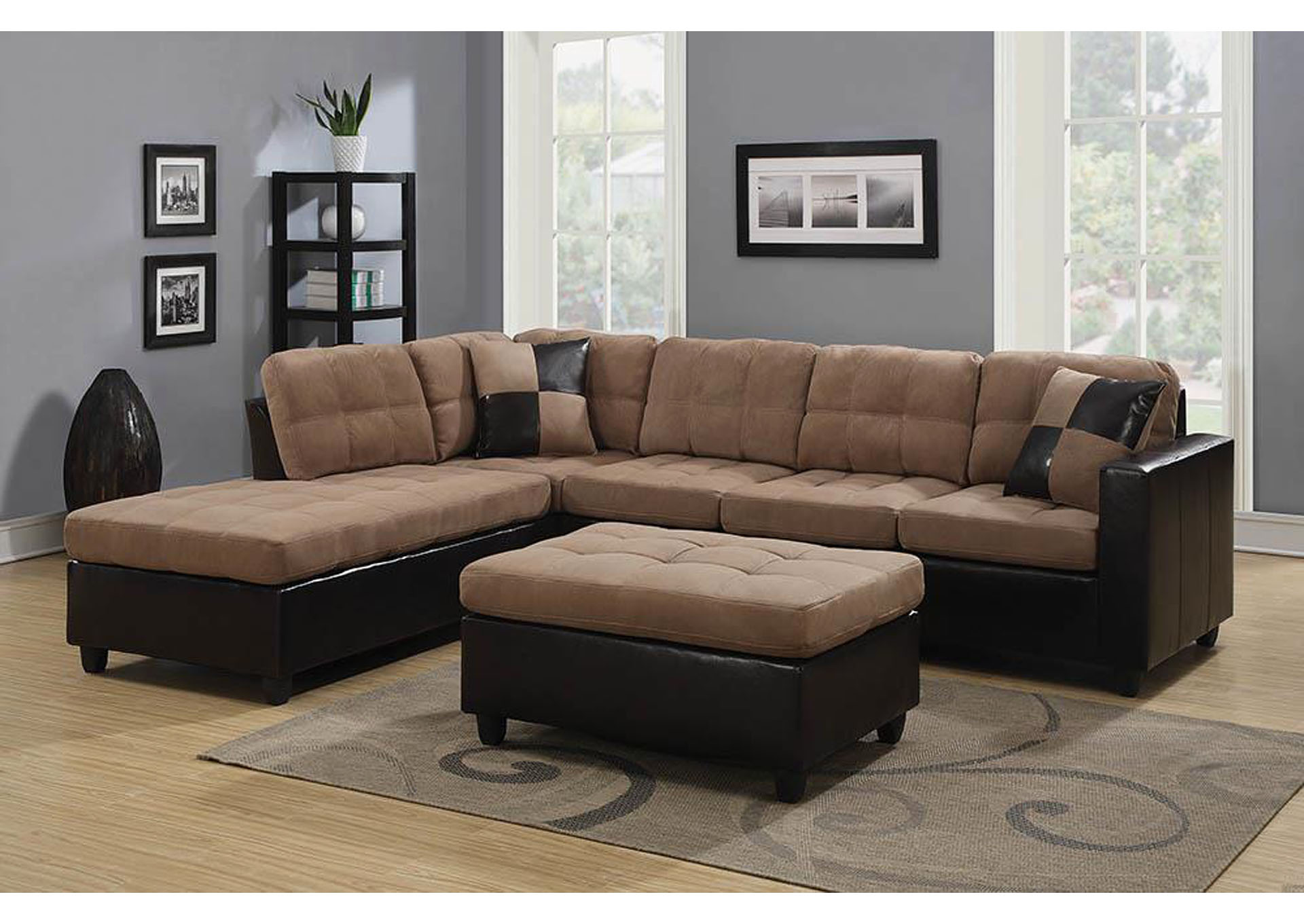 Mallory Tan Ottoman,ABF Coaster Furniture