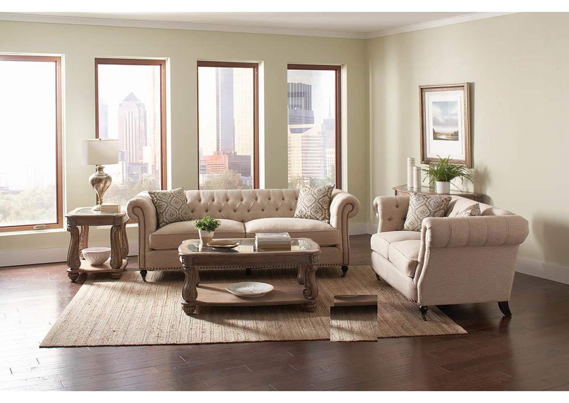 Dark Brown Sofa,ABF Coaster Furniture