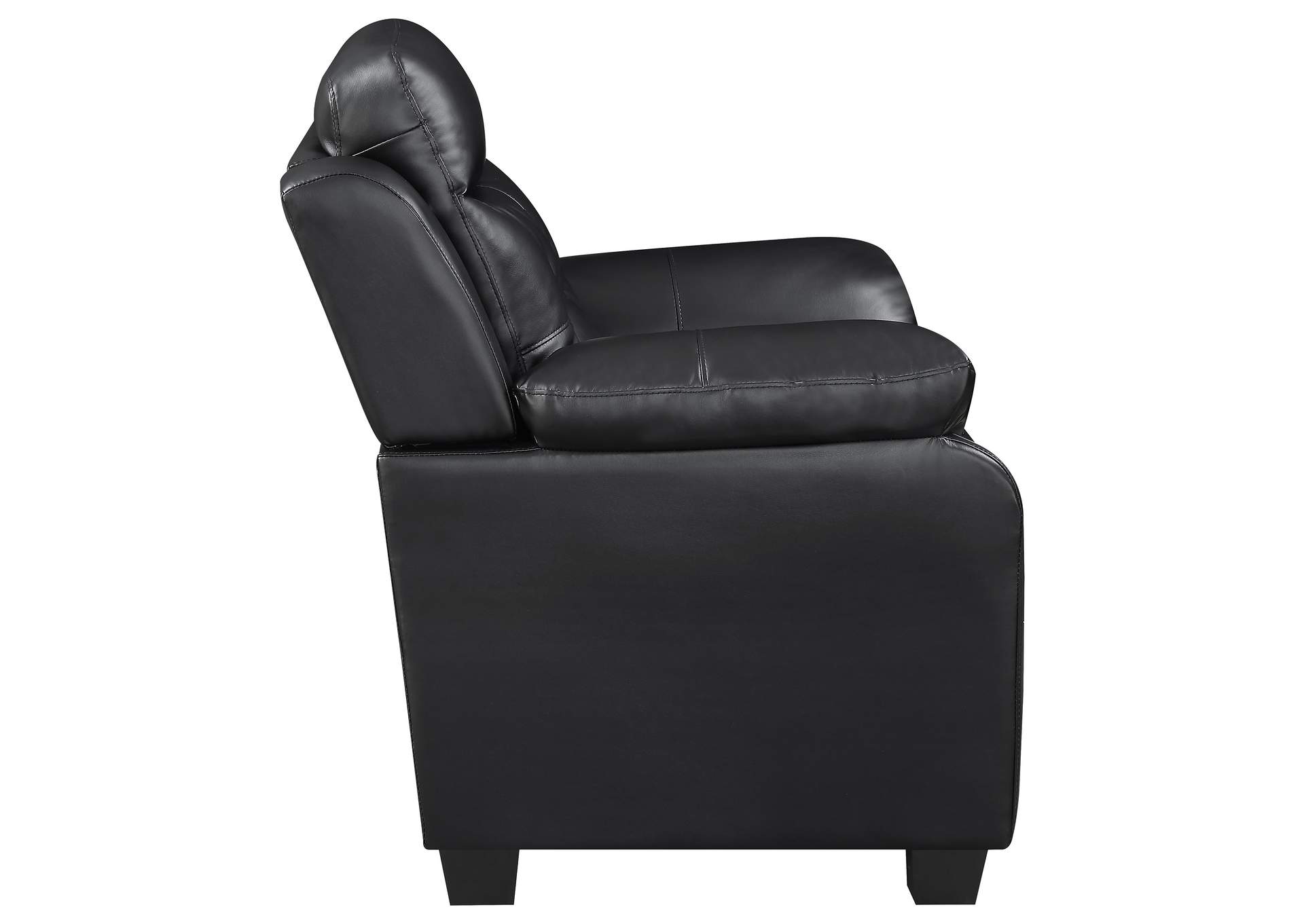 Finley Tufted Upholstered Chair Black,Coaster Furniture