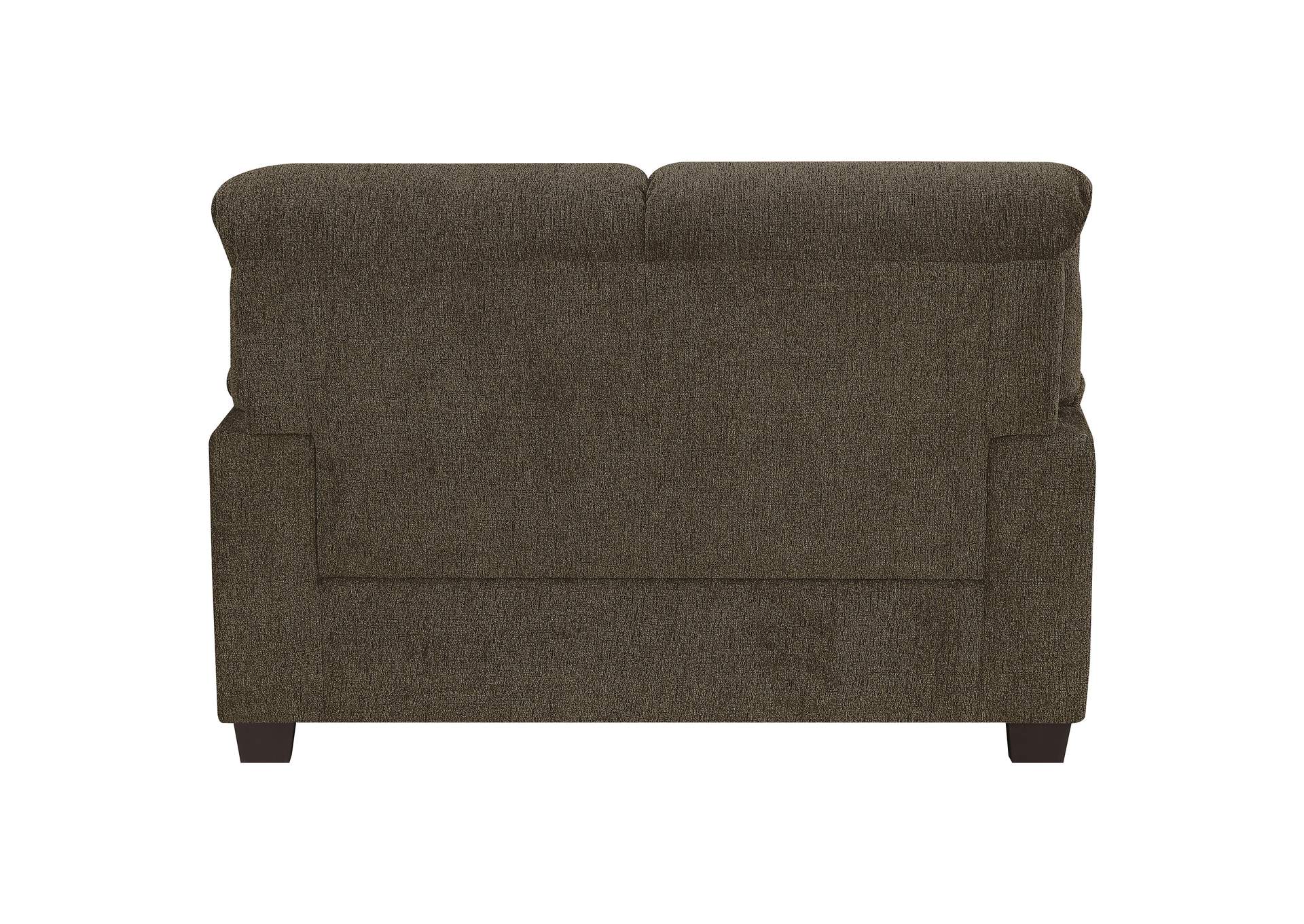 Clemintine Upholstered Pillow Top Arm Living Room Set,Coaster Furniture