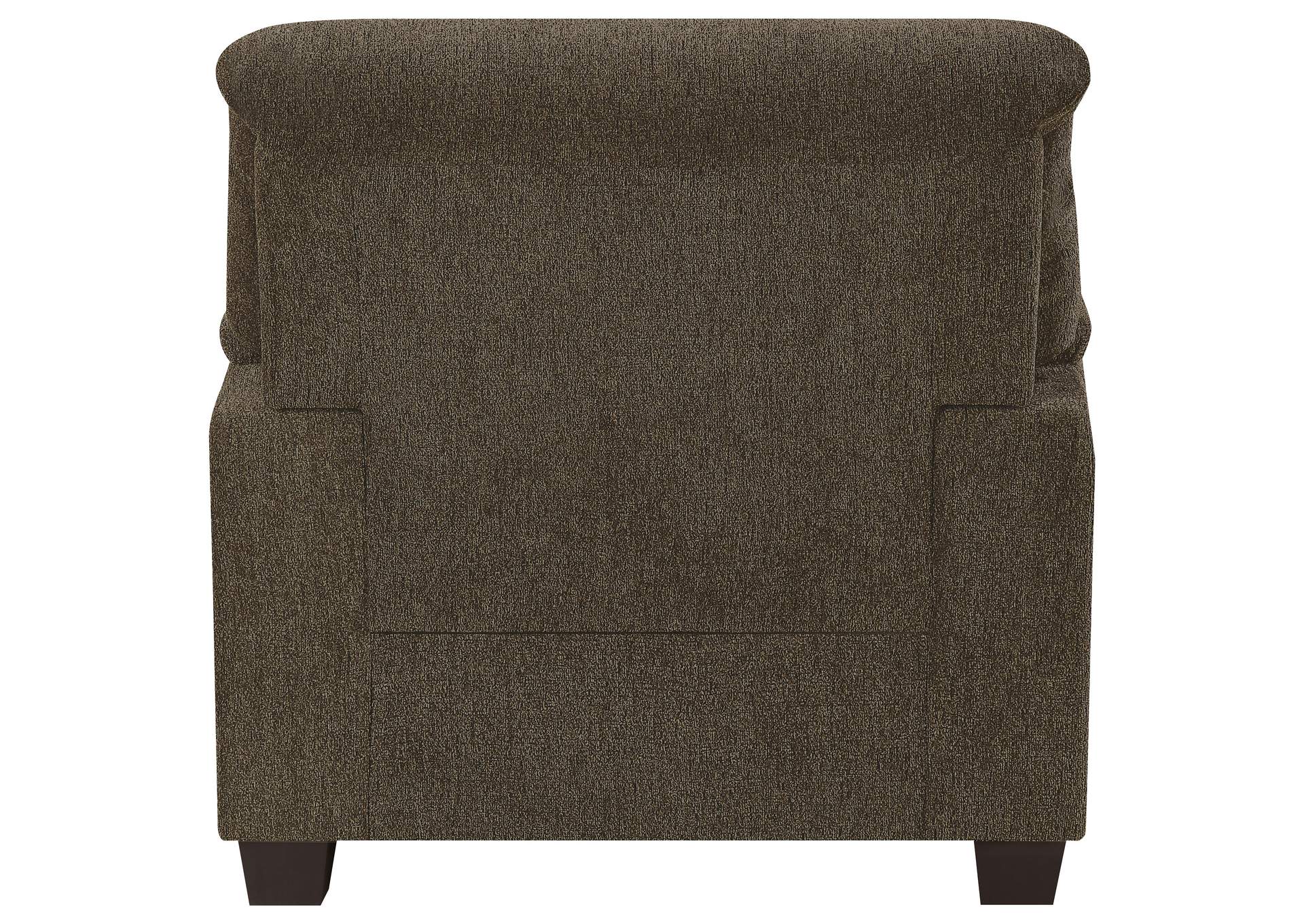 Clemintine Upholstered Pillow Top Arm Living Room Set,Coaster Furniture