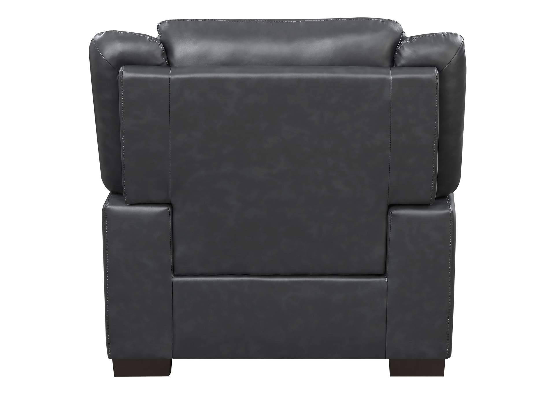 Arabella Pillow Top Upholstered Chair Grey,Coaster Furniture