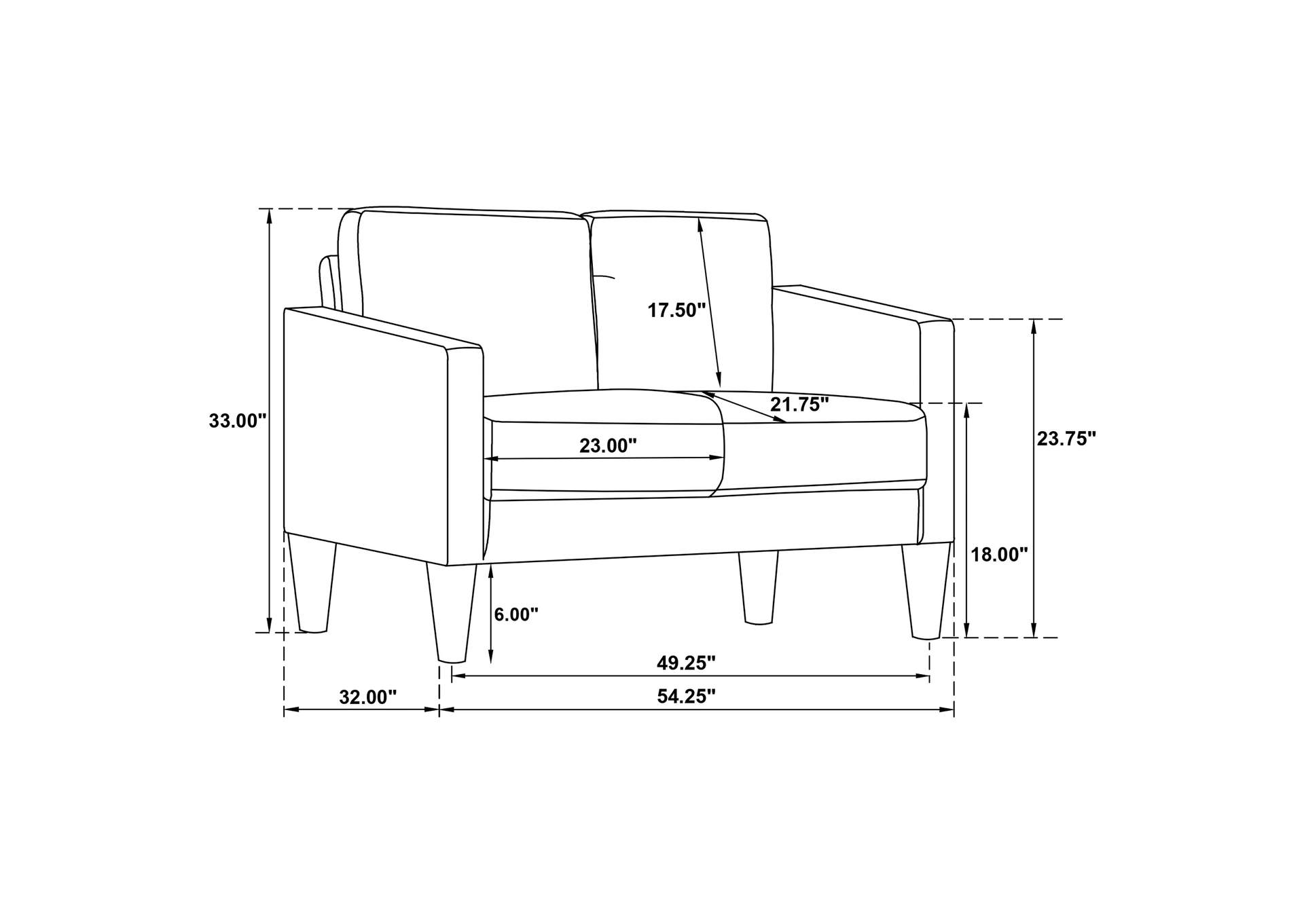 LOVESEAT,Coaster Furniture