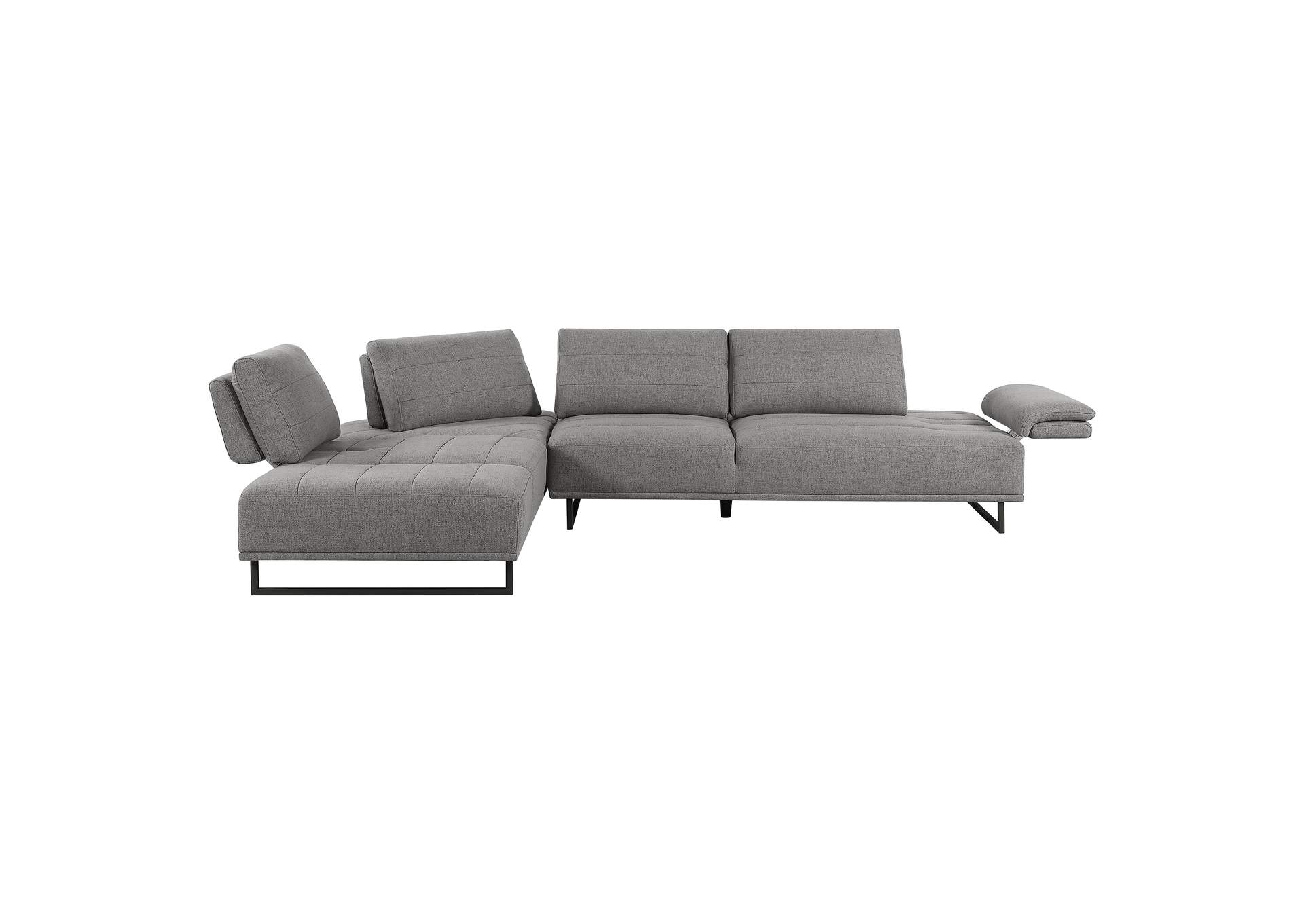 Arden 2-piece Adjustable Back Sectional Taupe,Coaster Furniture